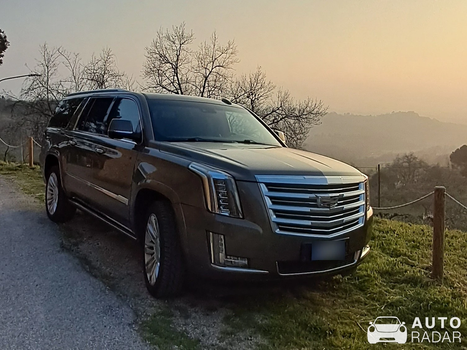 Cadillac Escalade ESV spotted in Gradara