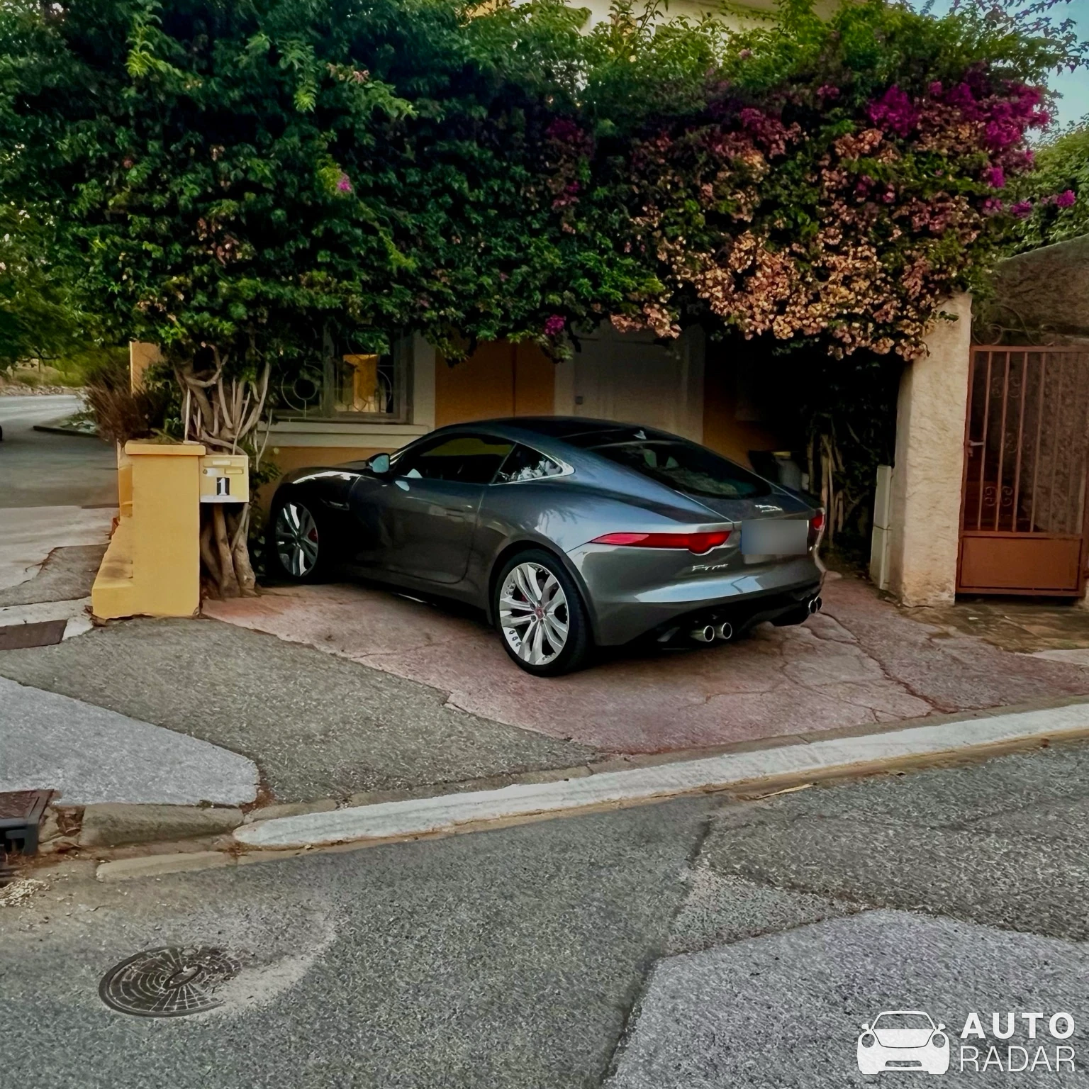 Jaguar F-Type R Coupé spotted in Hyères, France