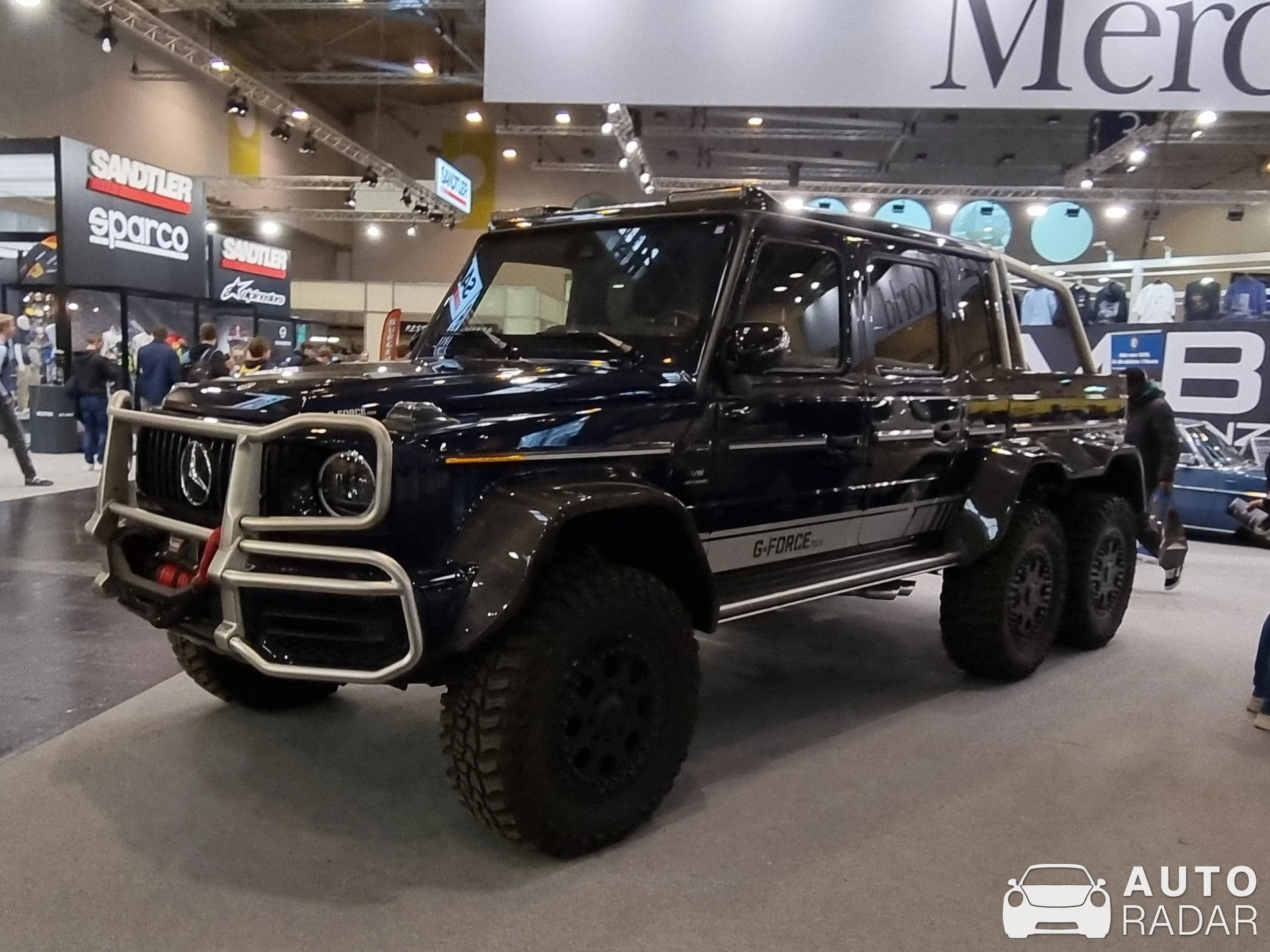 Mercedes-Benz G 63 AMG 6x6 spotted in Essen, Germania