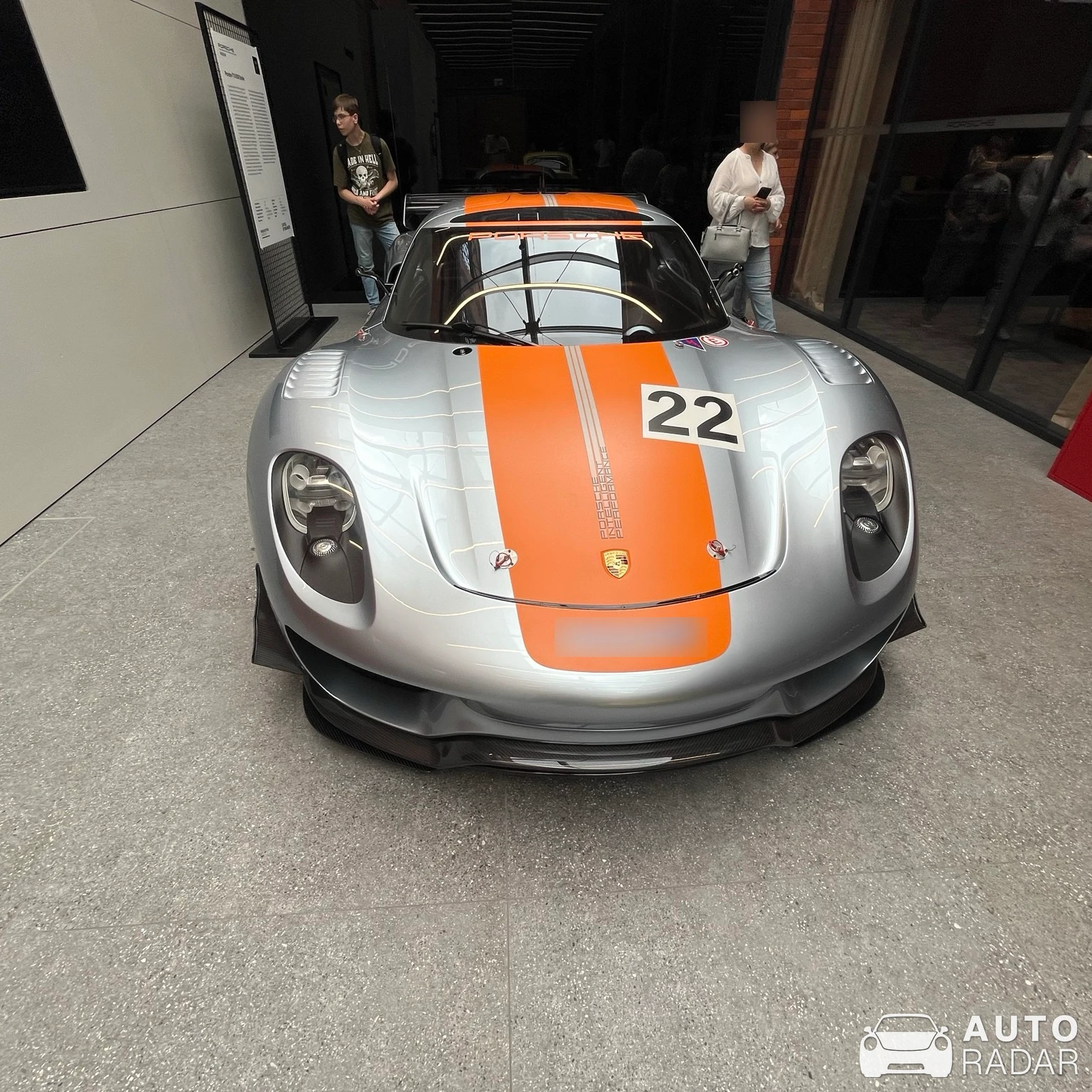 Porsche 918 RSR spotted in Warszawa
