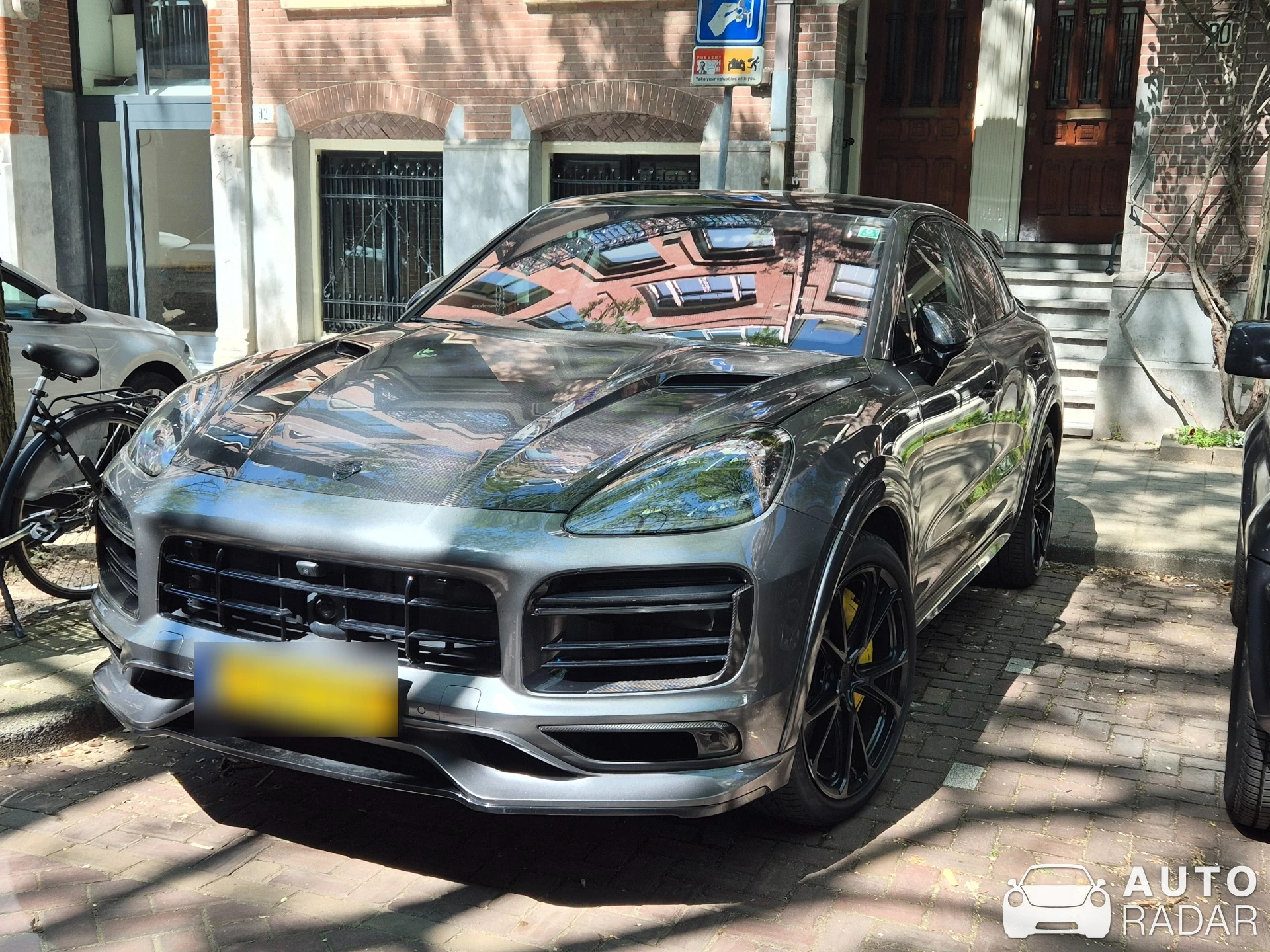 Porsche TechArt Cayenne Turbo S E-Hybrid spotted in Amsterdam