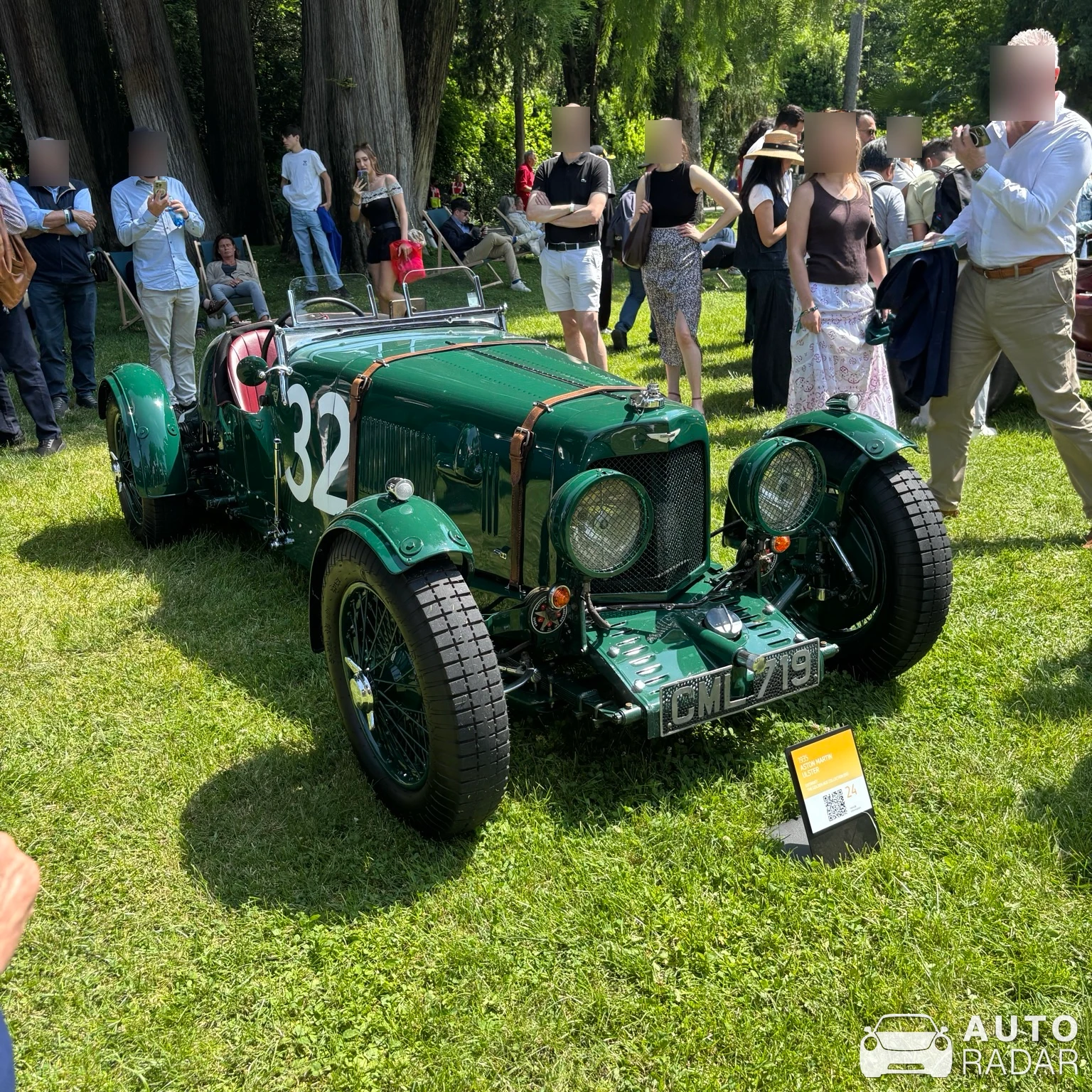 Aston Martin Ulster spotted in Cernobbio