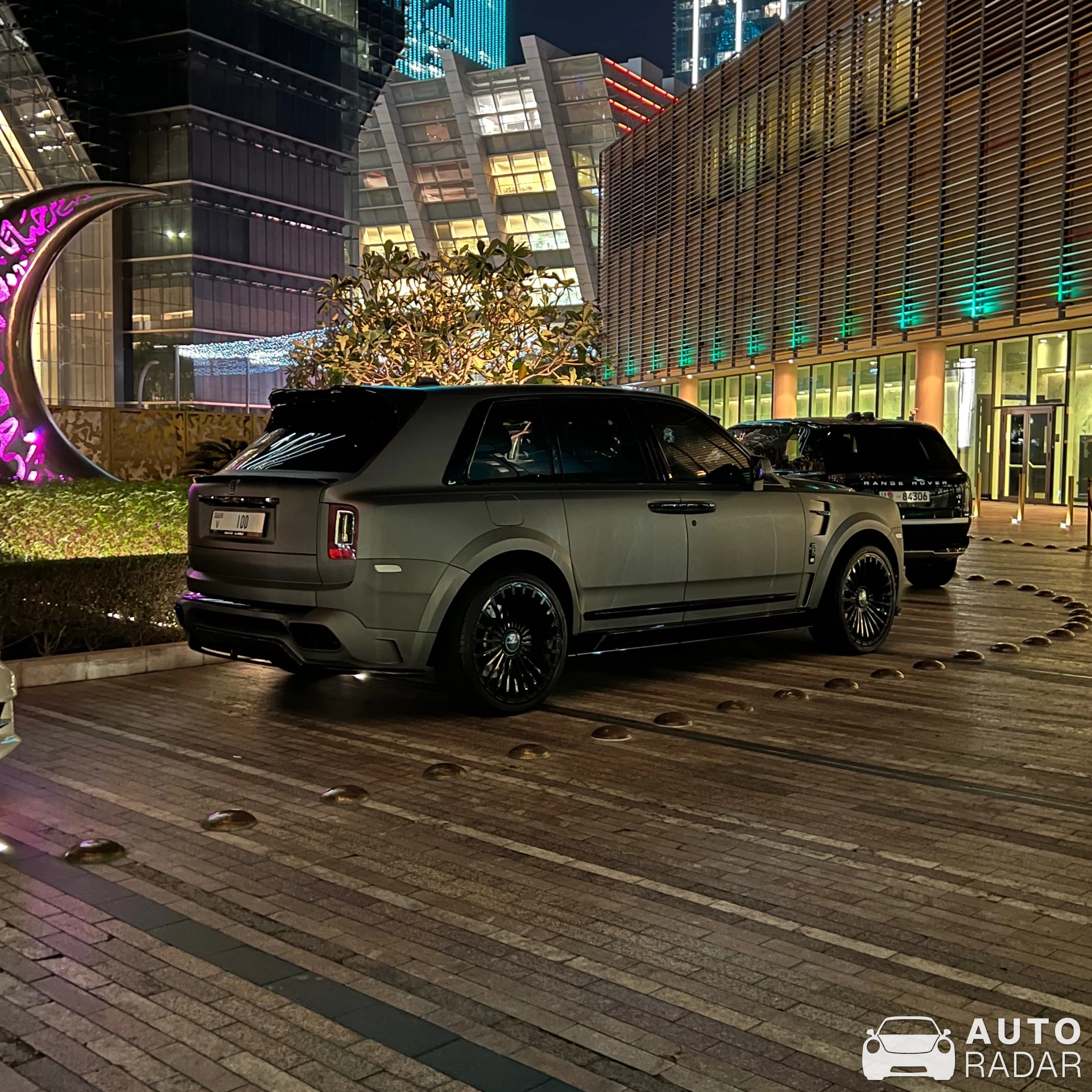 Rolls-Royce Cullinan Mansory spotted in Abu Dhabi, United Arab Emirates