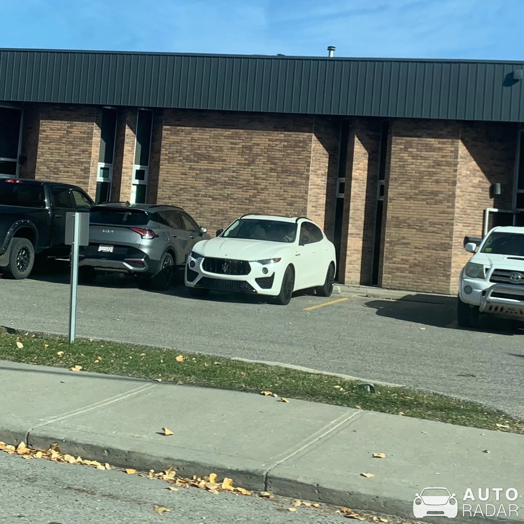 Maserati Levante spotted in Calgary, Canada