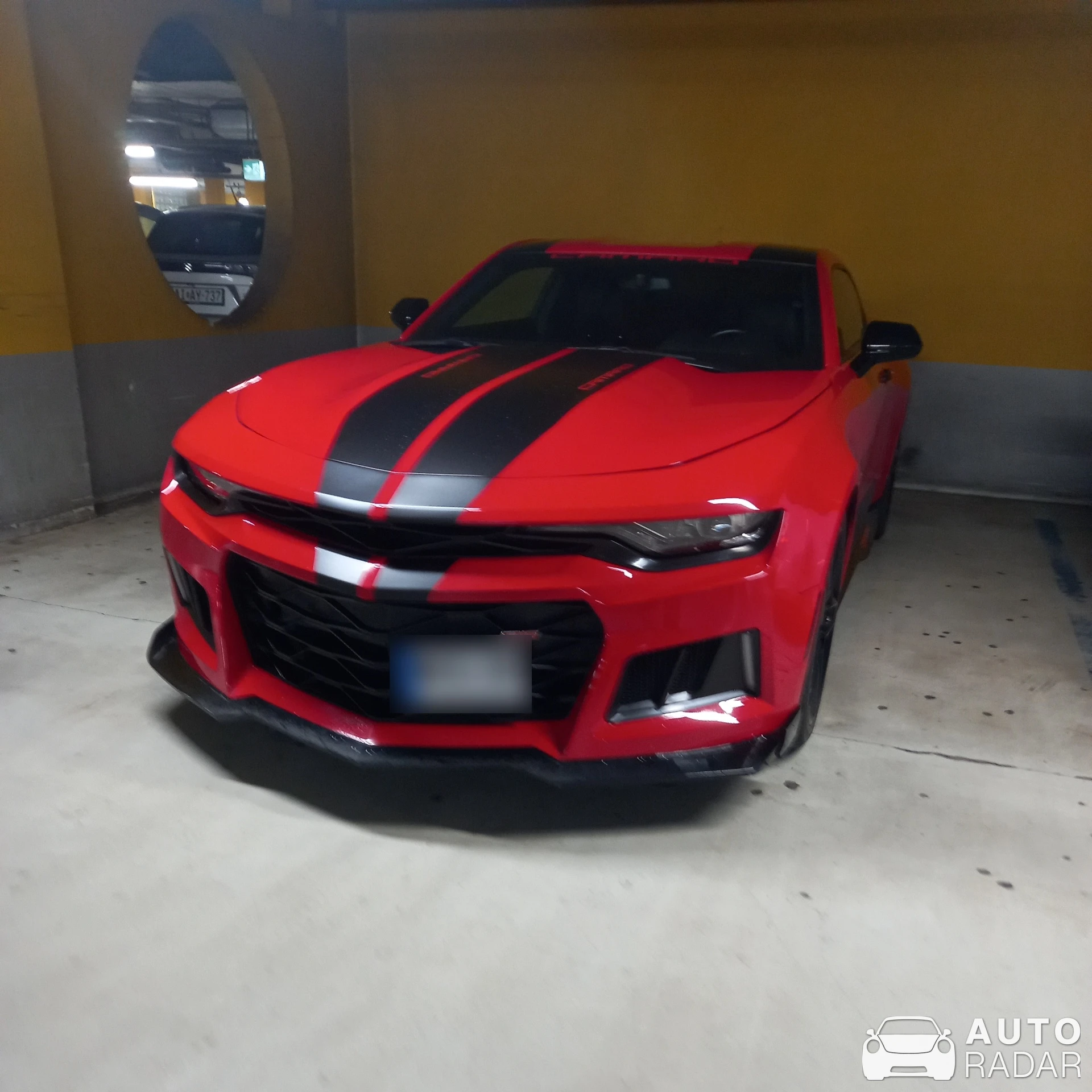 Chevrolet Camaro SS spotted in Budapest, Hungary