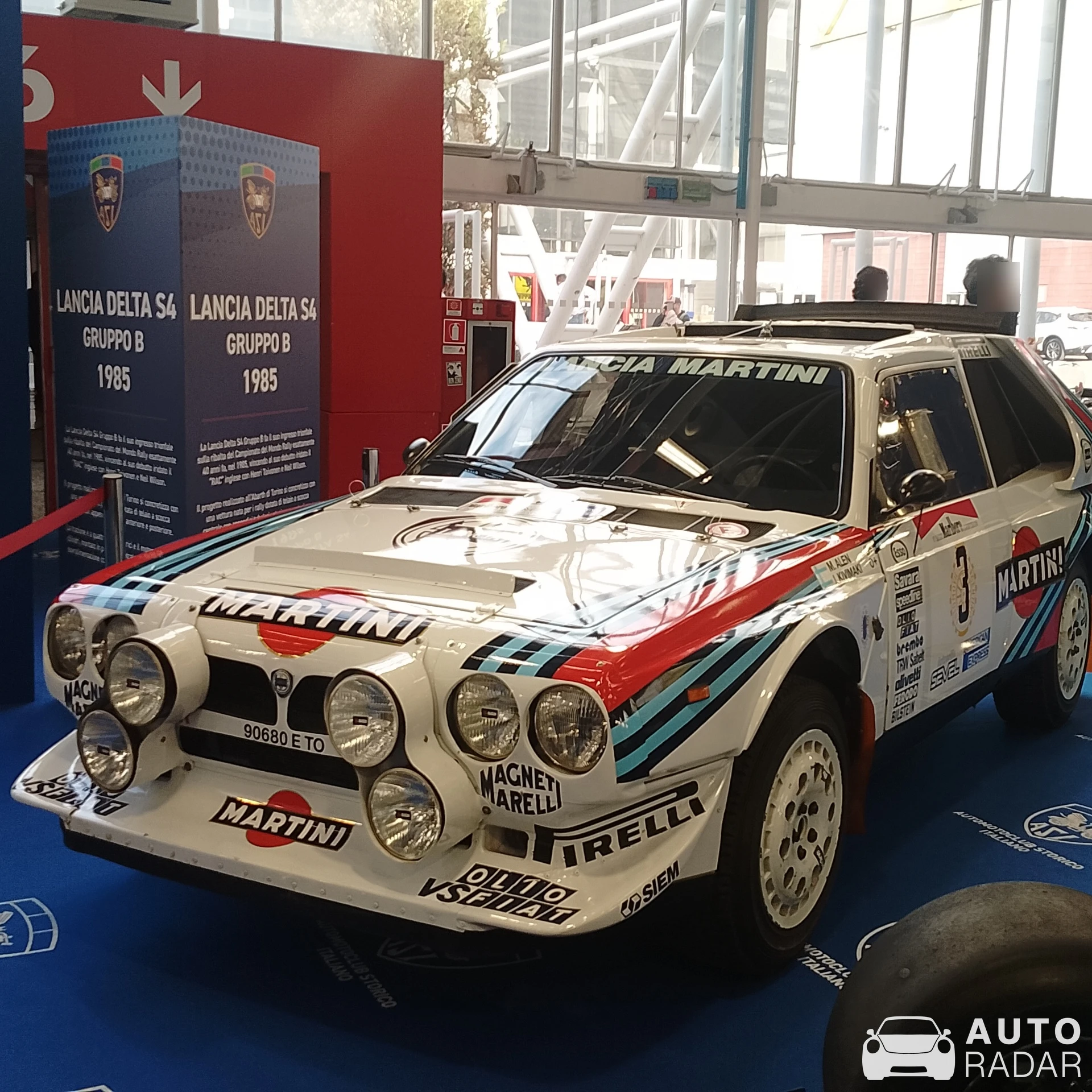 Lancia Delta S4 spotted in Bologna
