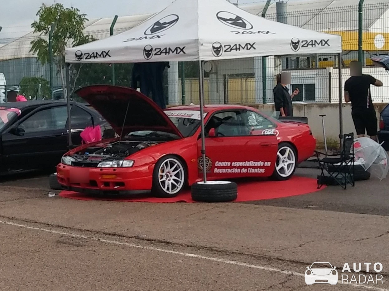 Nissan Silvia S14 spotted in Cheste, Spain