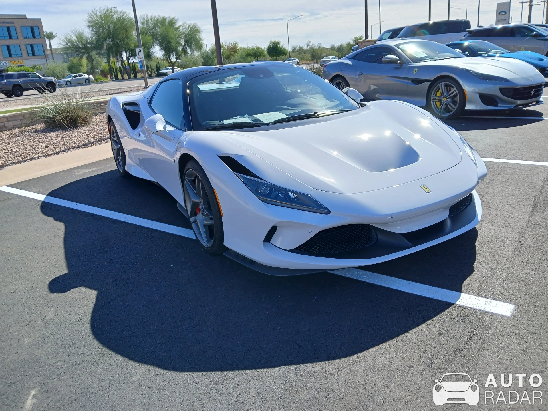 Ferrari F8 Spider spotted in Phoenix, United States