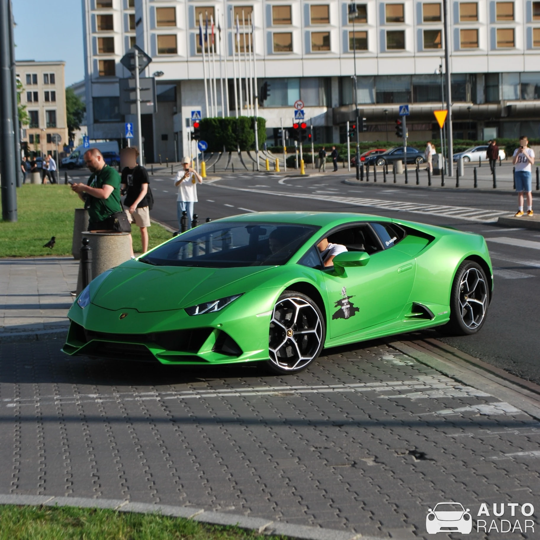 Lamborghini Huracán LP640-4 EVO spotted in Warszawa, Poland