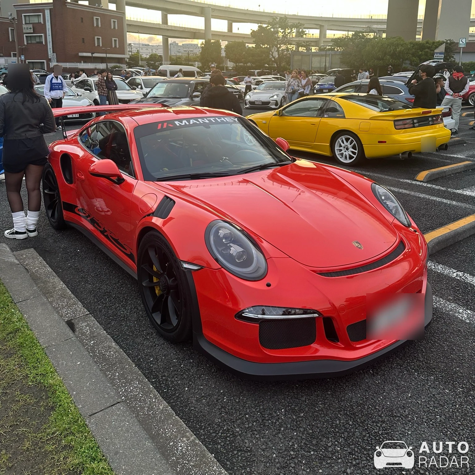 Porsche 991 GT3 RS MkI MR spotted in Yokohama