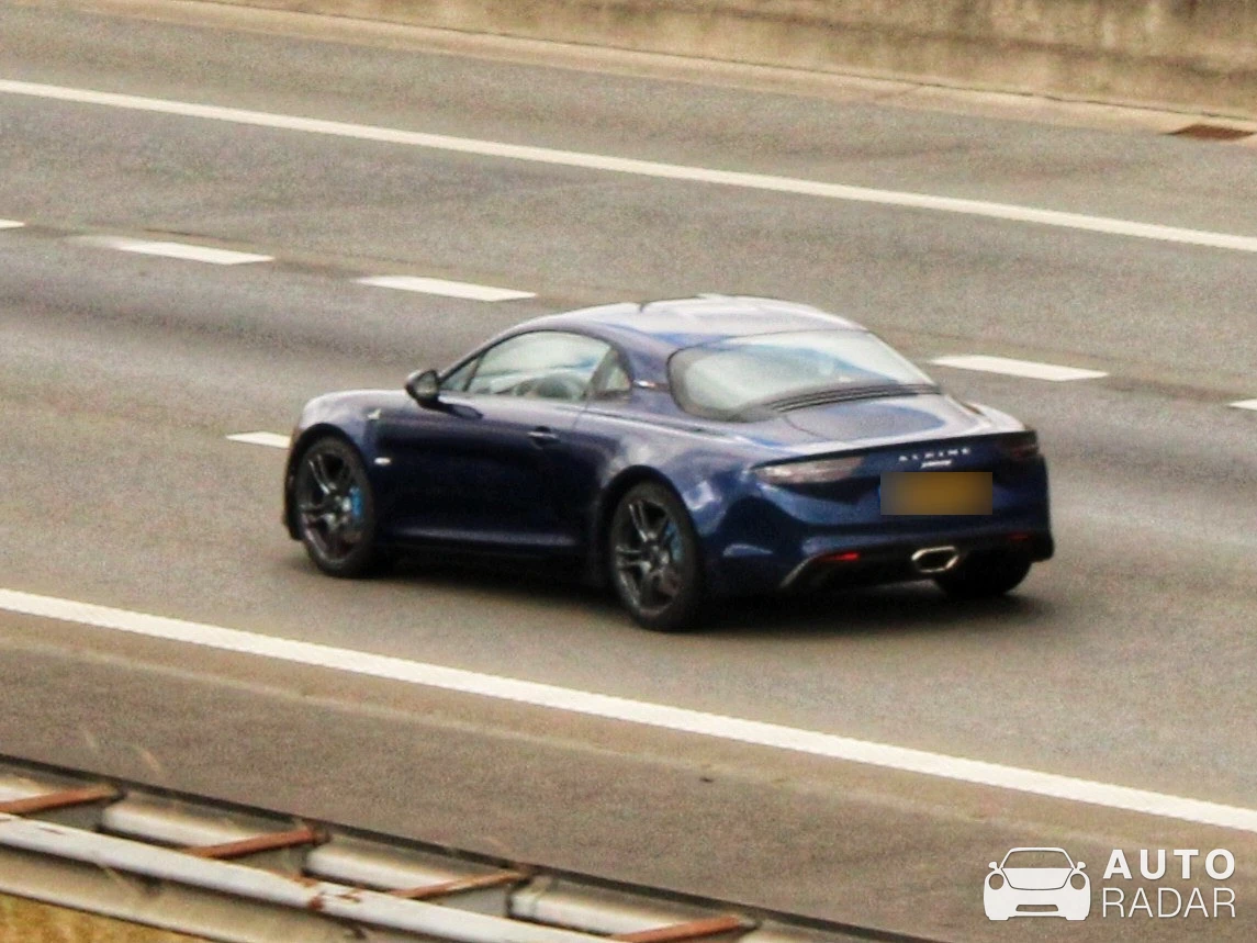 Alpine A110 Légende spotted in Brecht