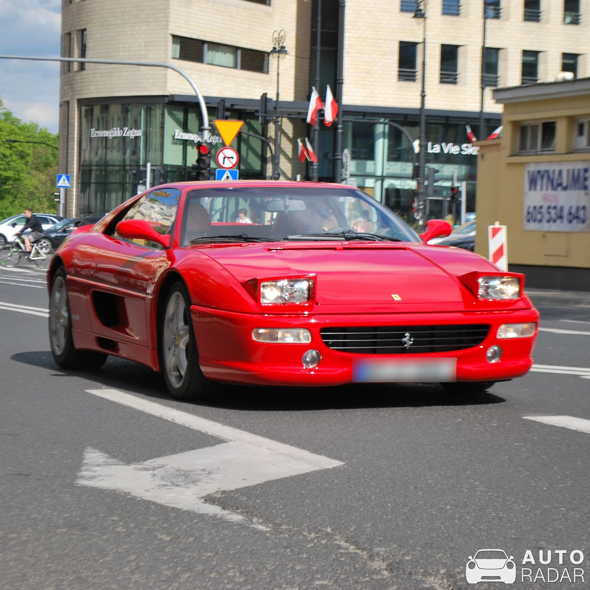 Ferrari F355 Berlinetta spotted in Warszawa, Poland