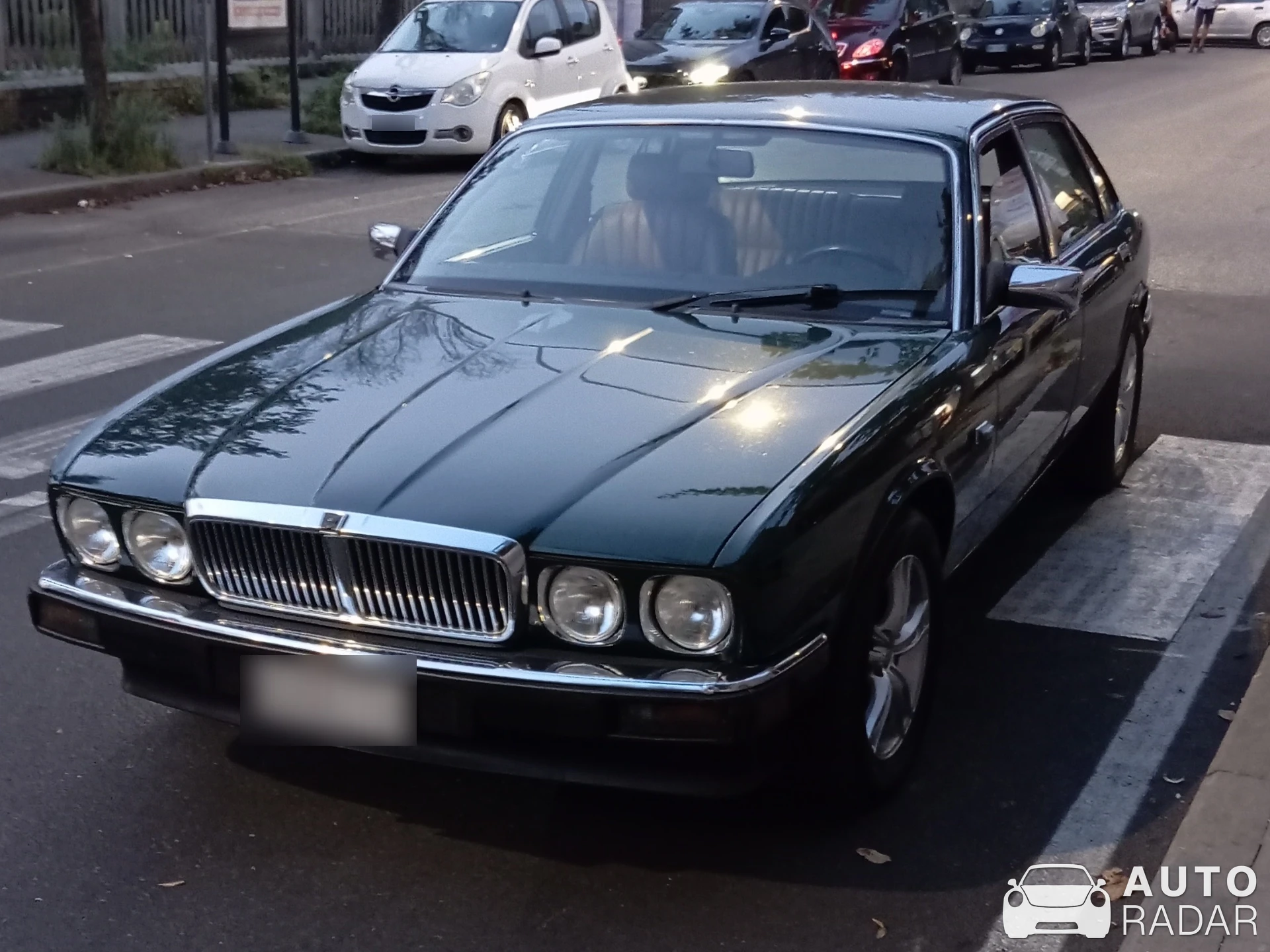 Jaguar XJ spotted in Viterbo