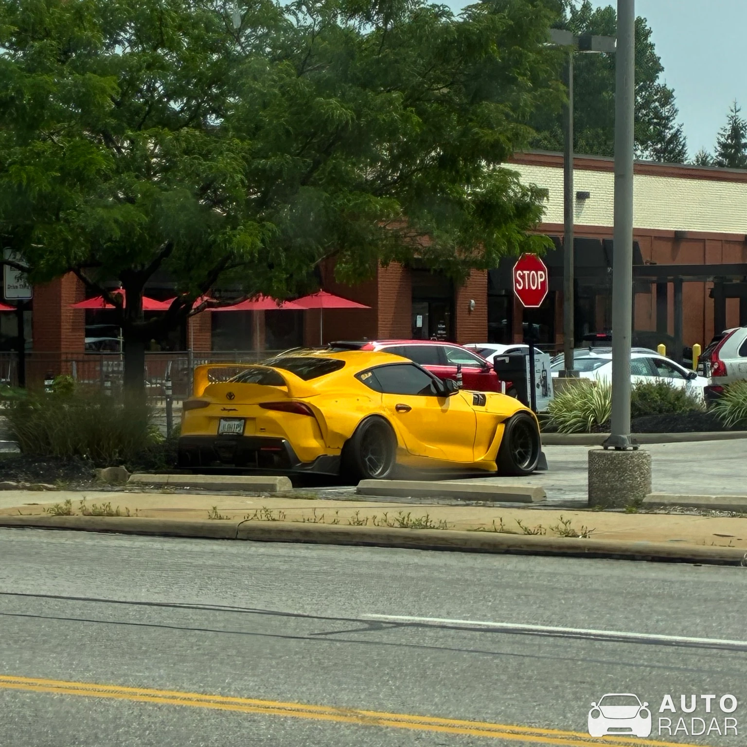 Toyota GR Supra A90 Pandem Widebody spotted in North Olmsted, United States