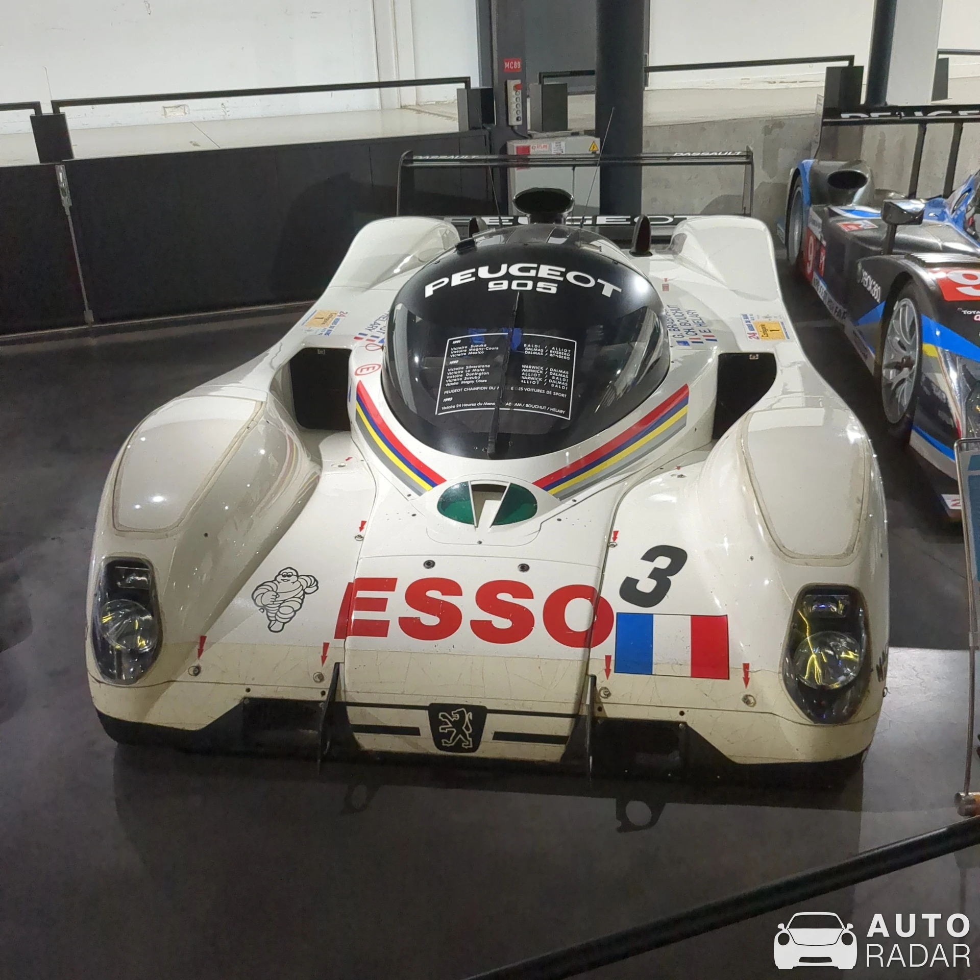 Peugeot 905 Evo spotted in Sochaux