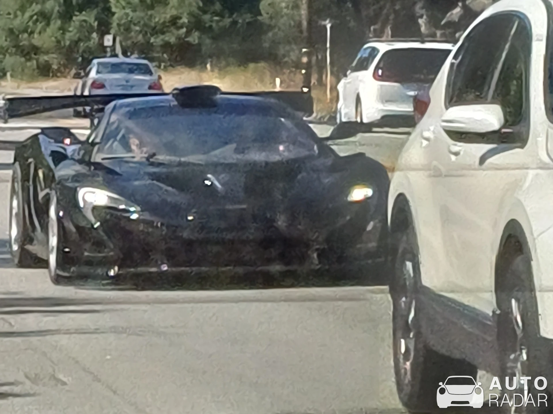 McLaren P1 HDK spotted in Carmel