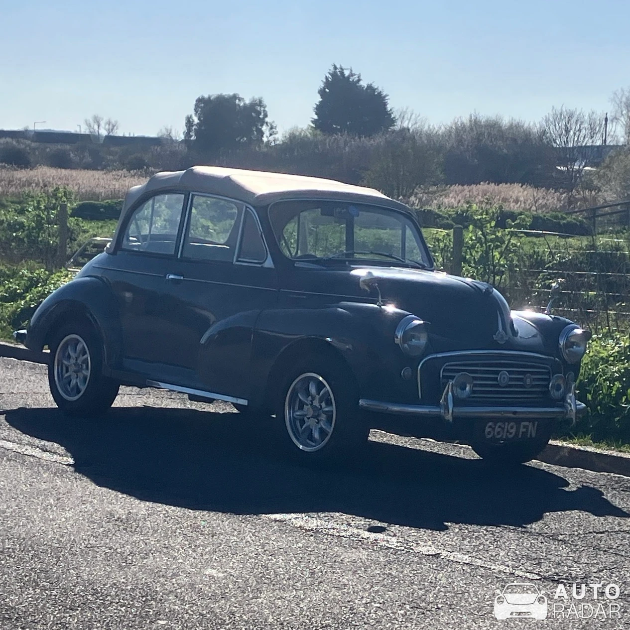 Morris Minor 1000 Cabriolet spotted