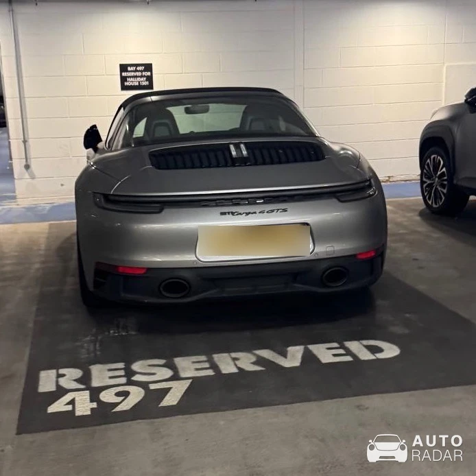 Porsche 992 Targa 4 GTS MkI spotted in Greater London, United Kingdom