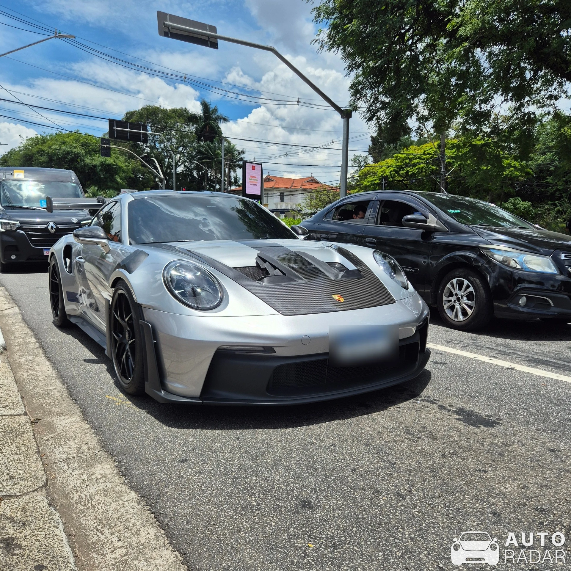 Porsche 992 GT3 RS MkI spotted in , Brazil