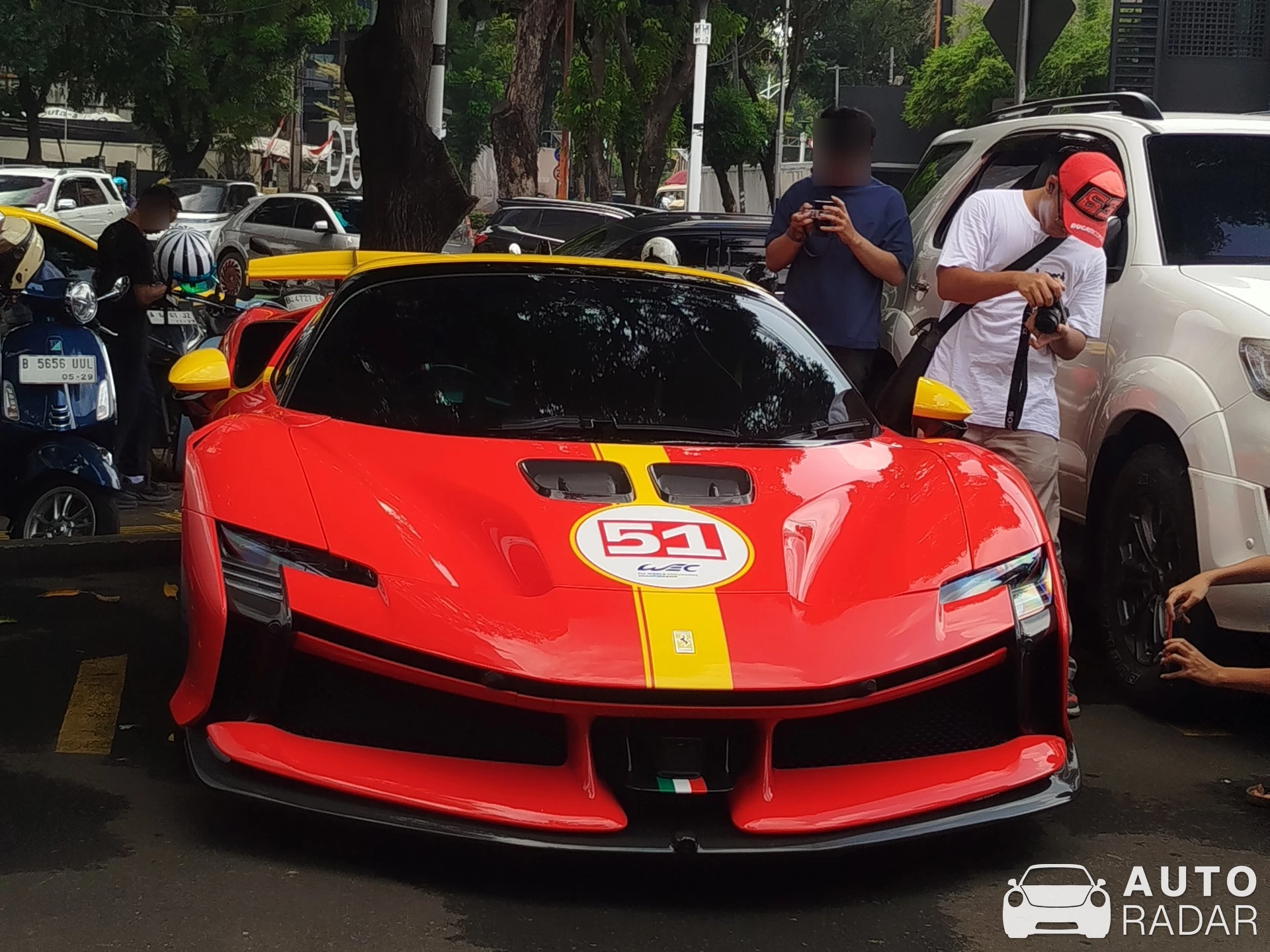 Ferrari SF90 XX Stradale Le Mans Hyperclub Edition spotted in Jakarta