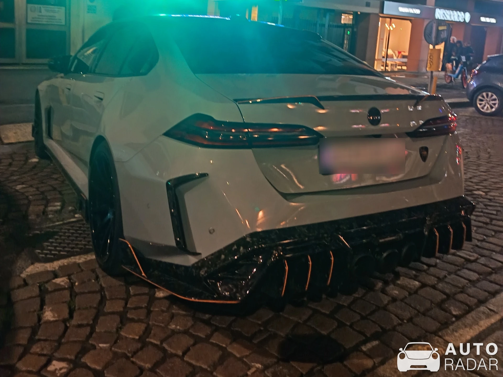 BMW M5 G90 Mansory P850 Performance spotted in Milano