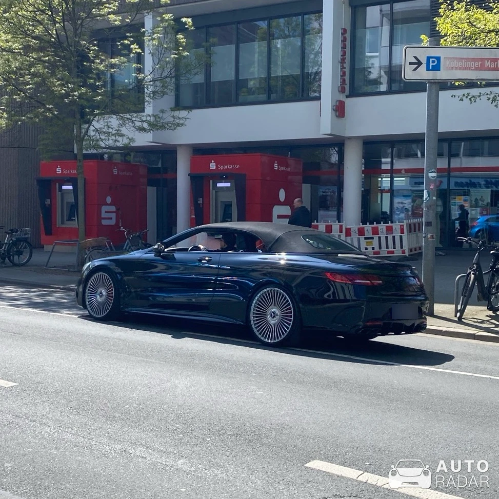 Mercedes-AMG S 63 Convertible A217 spotted in Hannover
