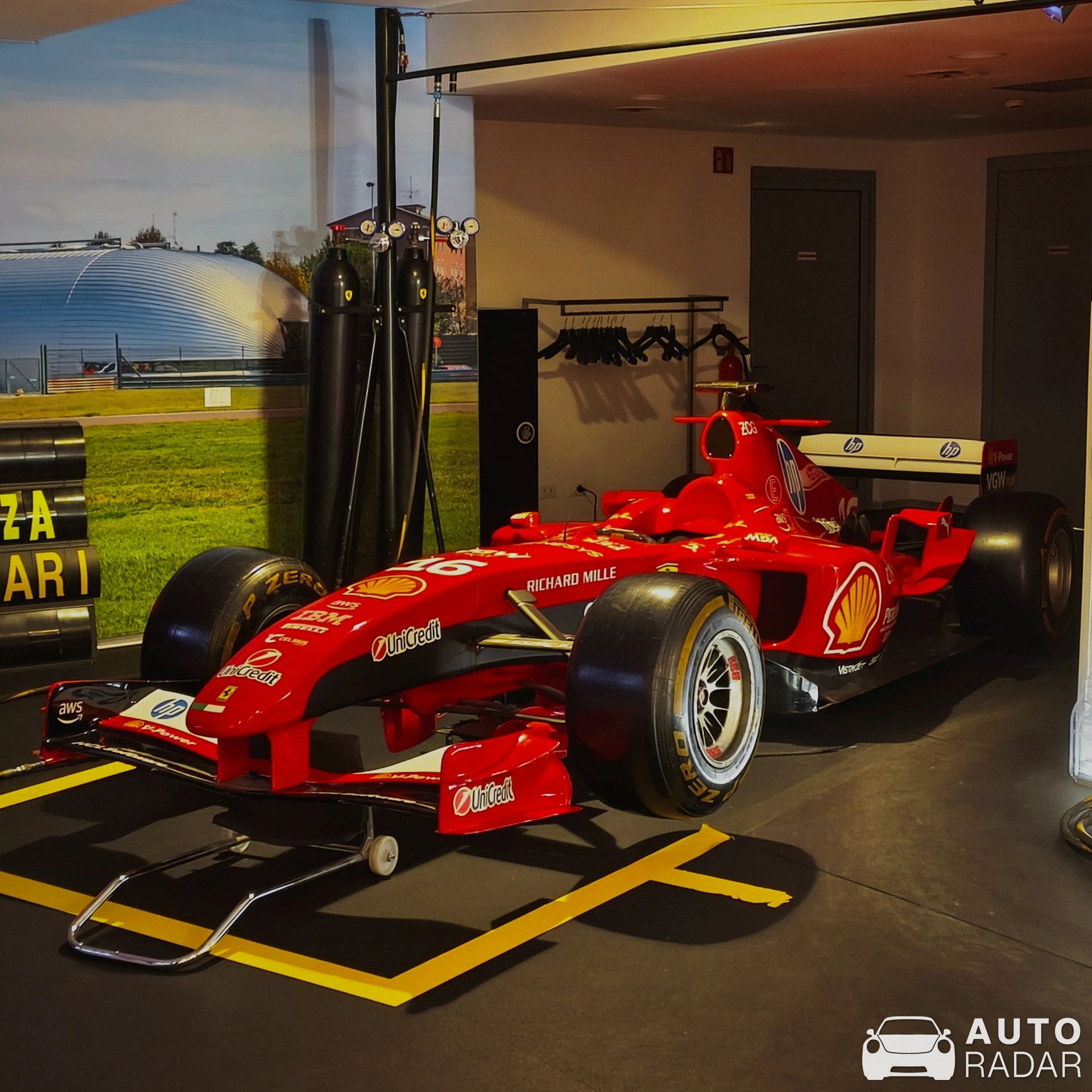 Ferrari F2003-GA spotted in Maranello