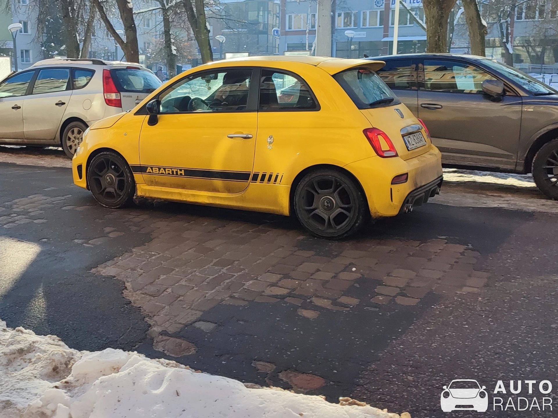 Abarth 595 spotted in Olsztyn, Poland