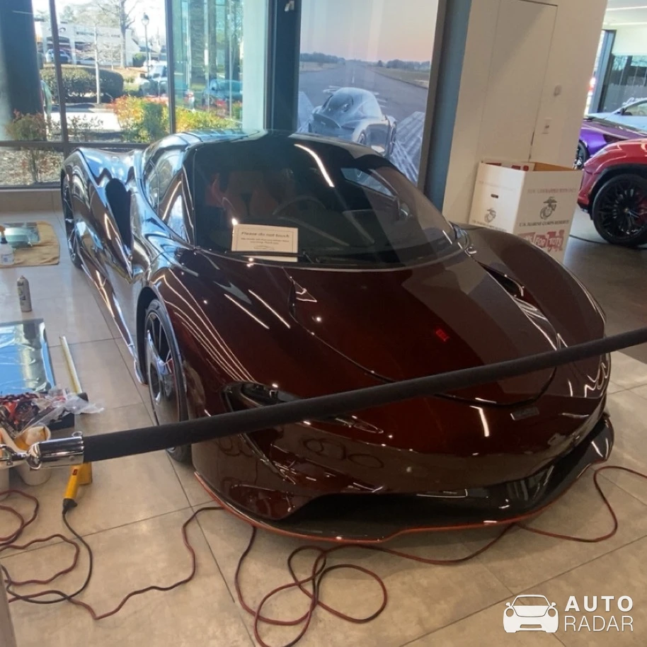 McLaren Speedtail spotted in Sandy Springs, United States