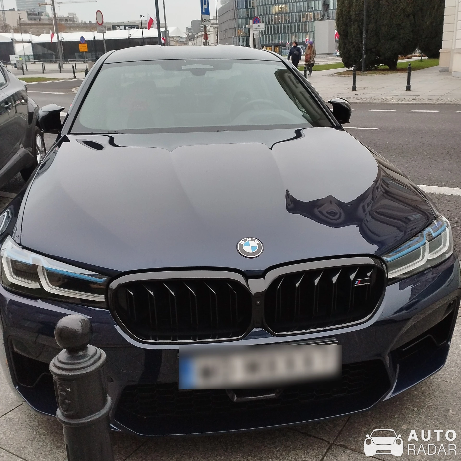 BMW M5 F90 Competition spotted in Warszawa, Poland