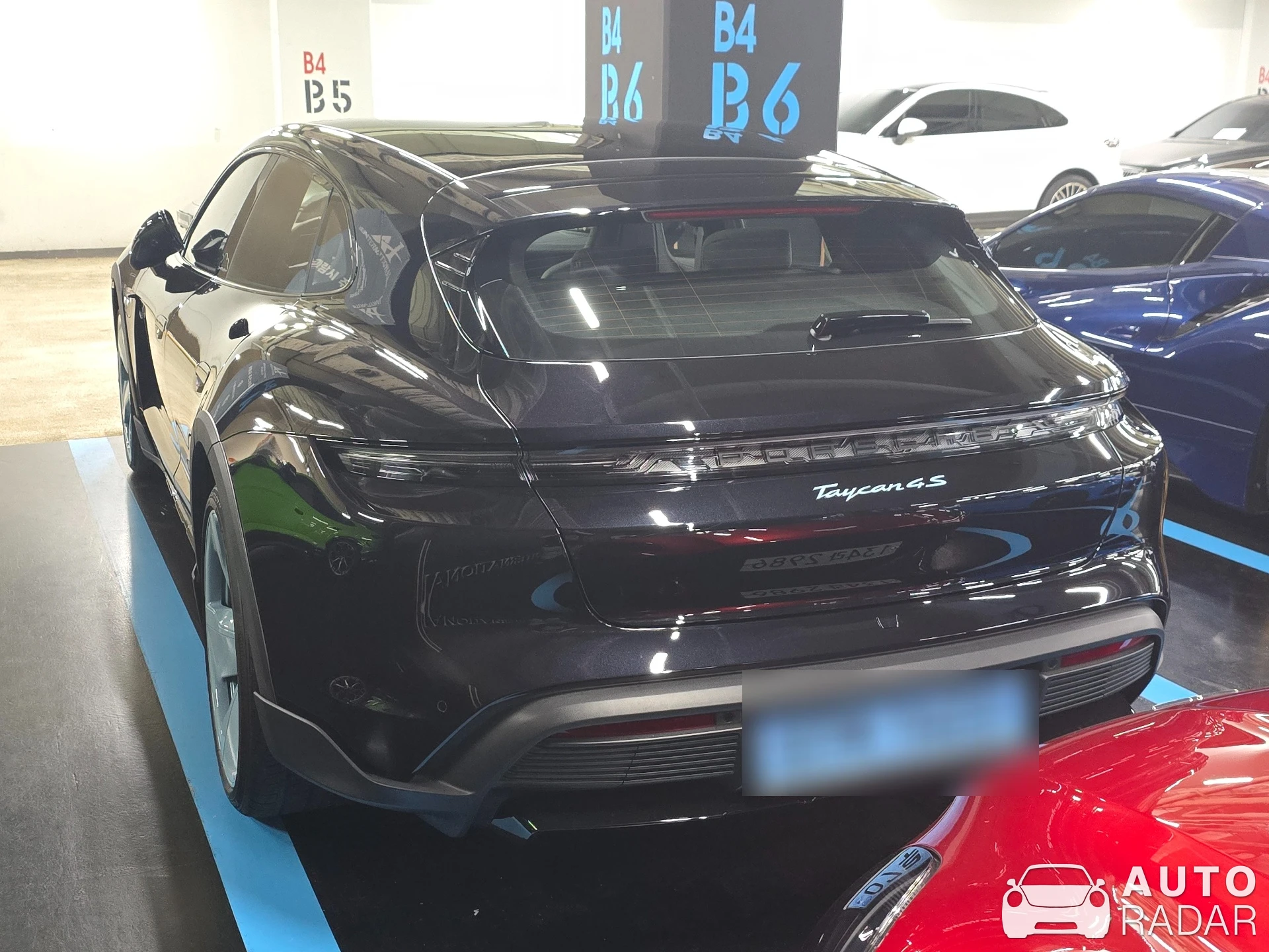 Porsche Taycan 4s Cross Turismo Jennie Ruby Jane spotted
