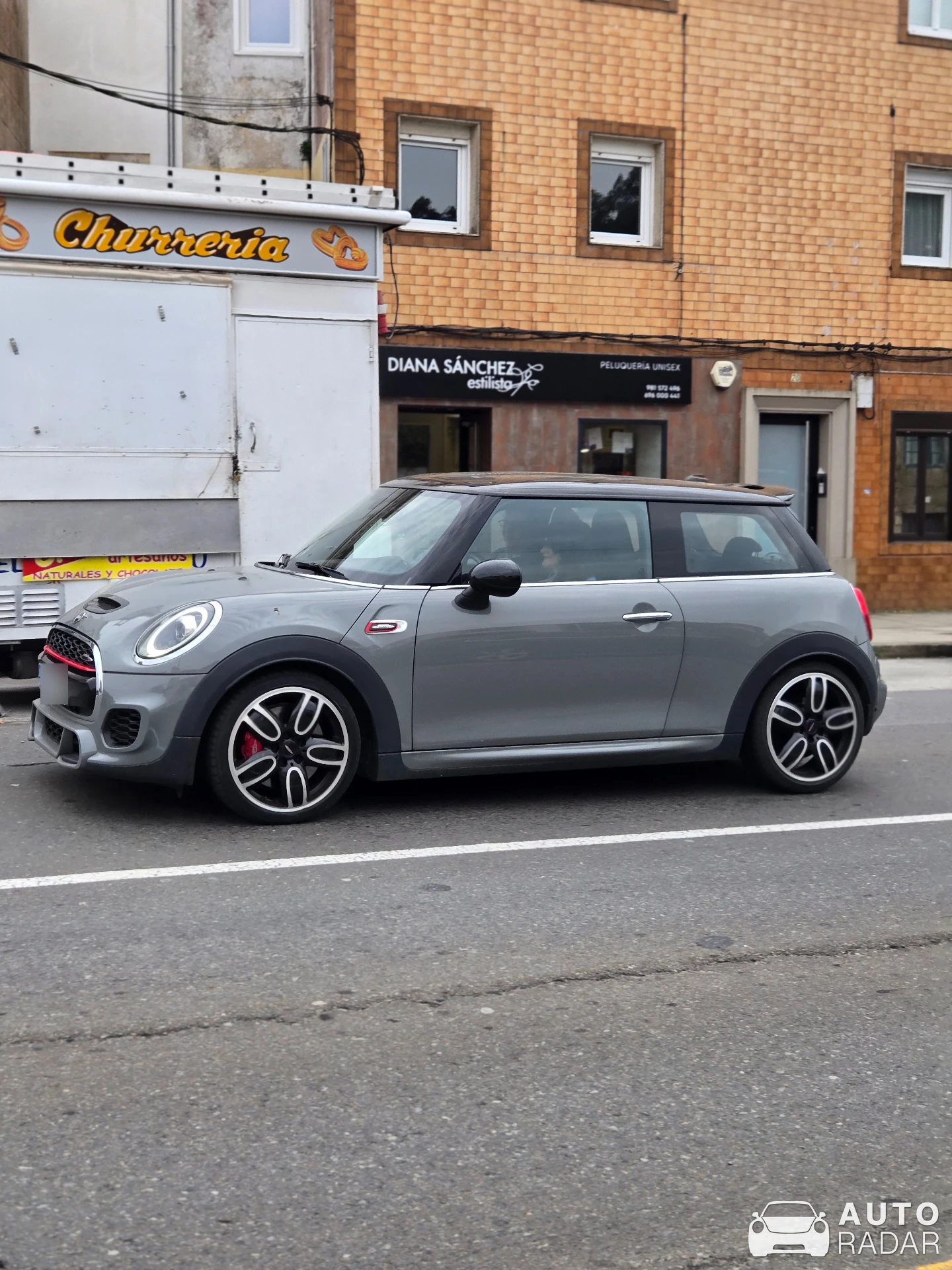 Mini F56 John Cooper Works spotted in Santiago de Compostela