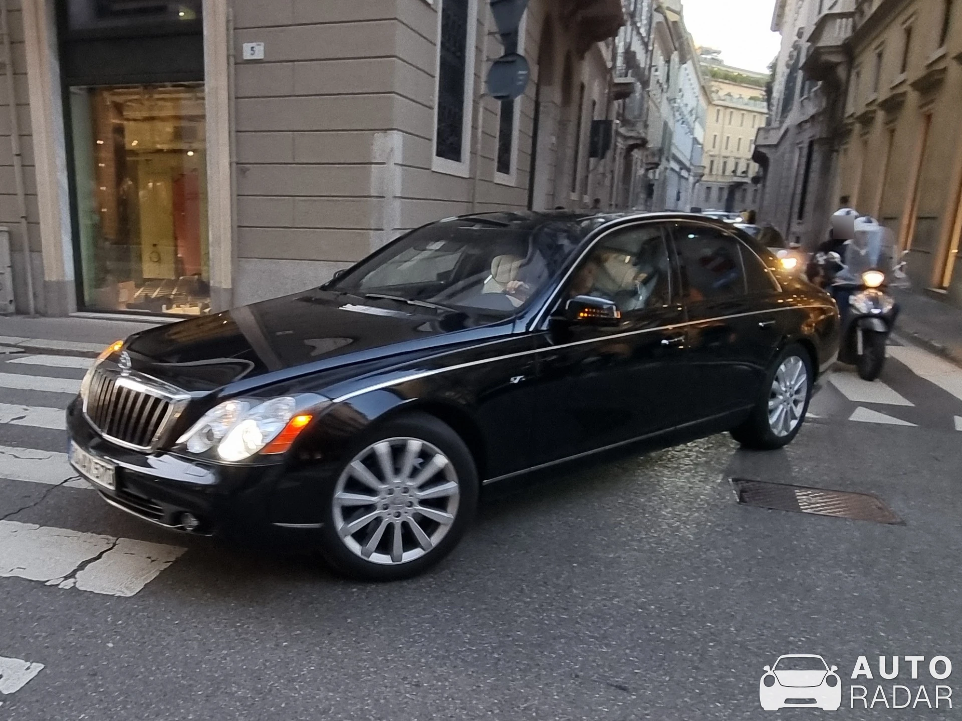 Maybach 57 spotted in Milano, Italia