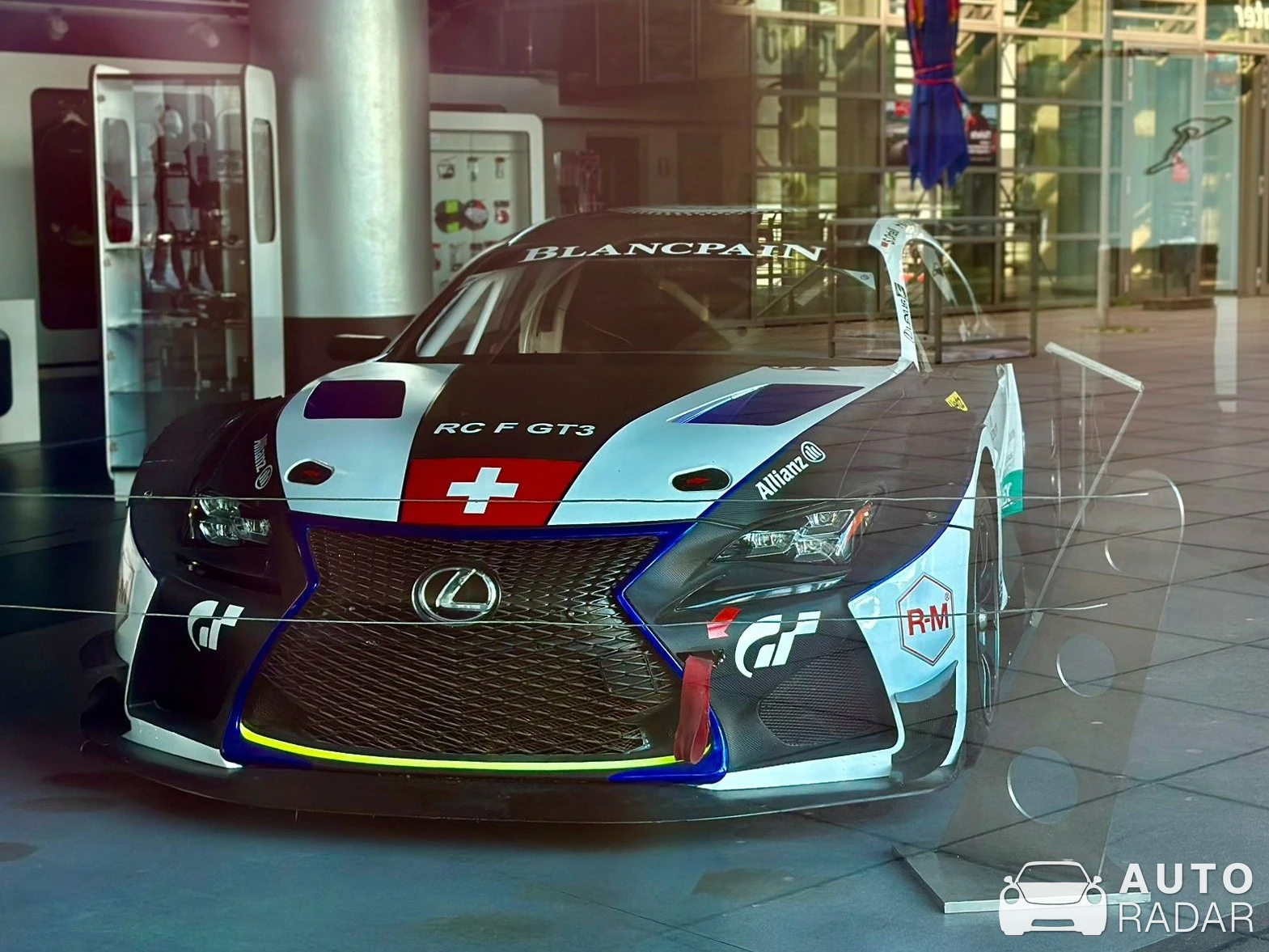 Lexus RC F GT3  spotted in Nürburg