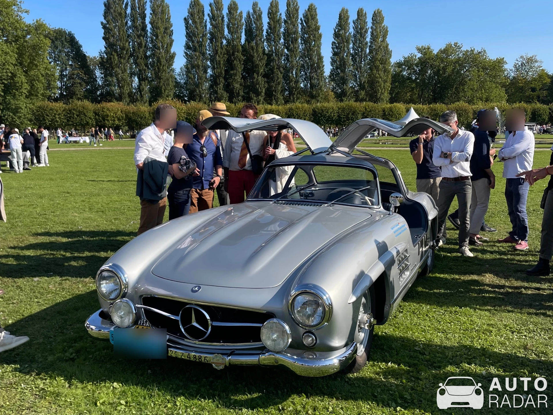 Mercedes-Benz 300SL Gullwing spotted in Chantilly, France
