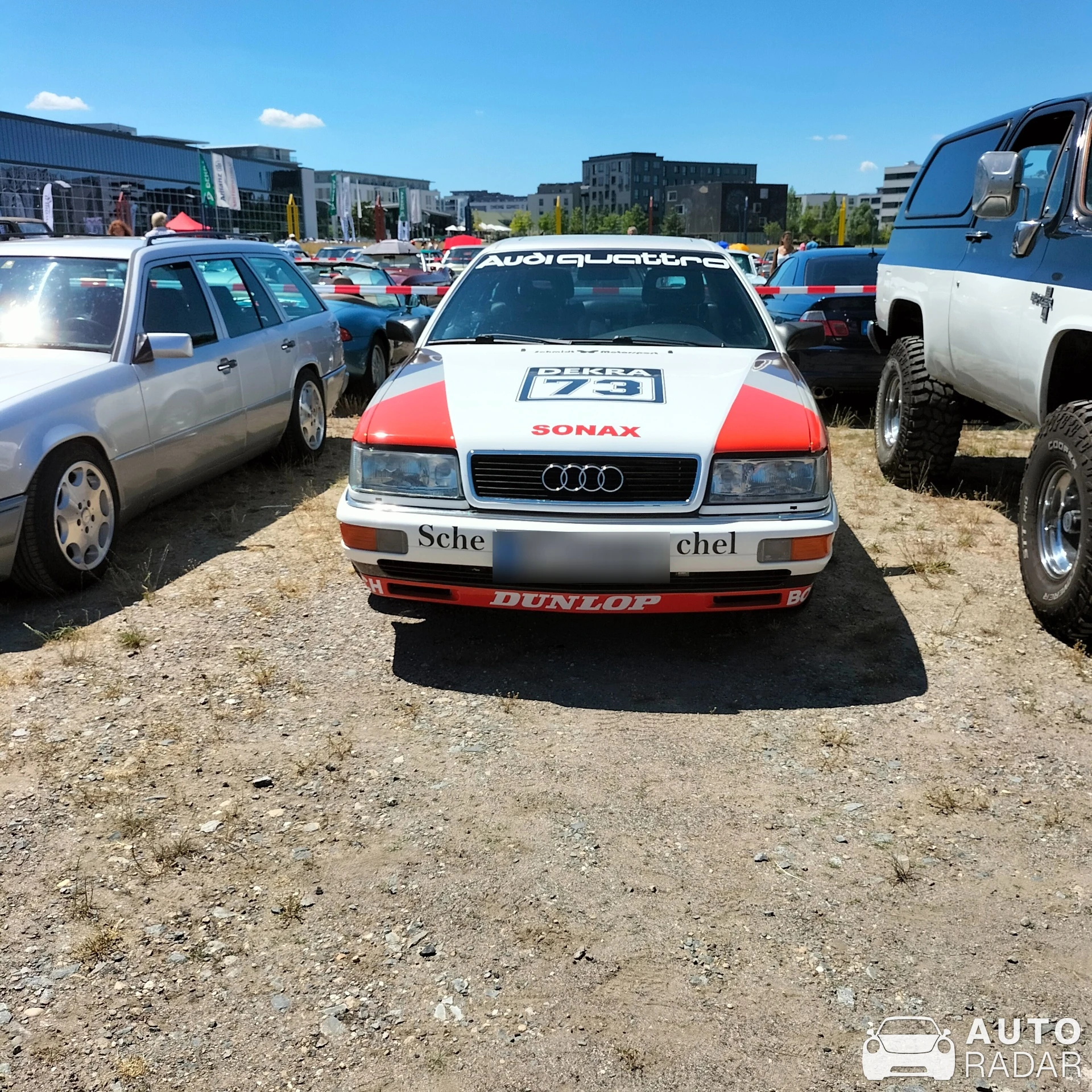 Audi 90 Quattro IMSA GTO spotted in Sindelfingen