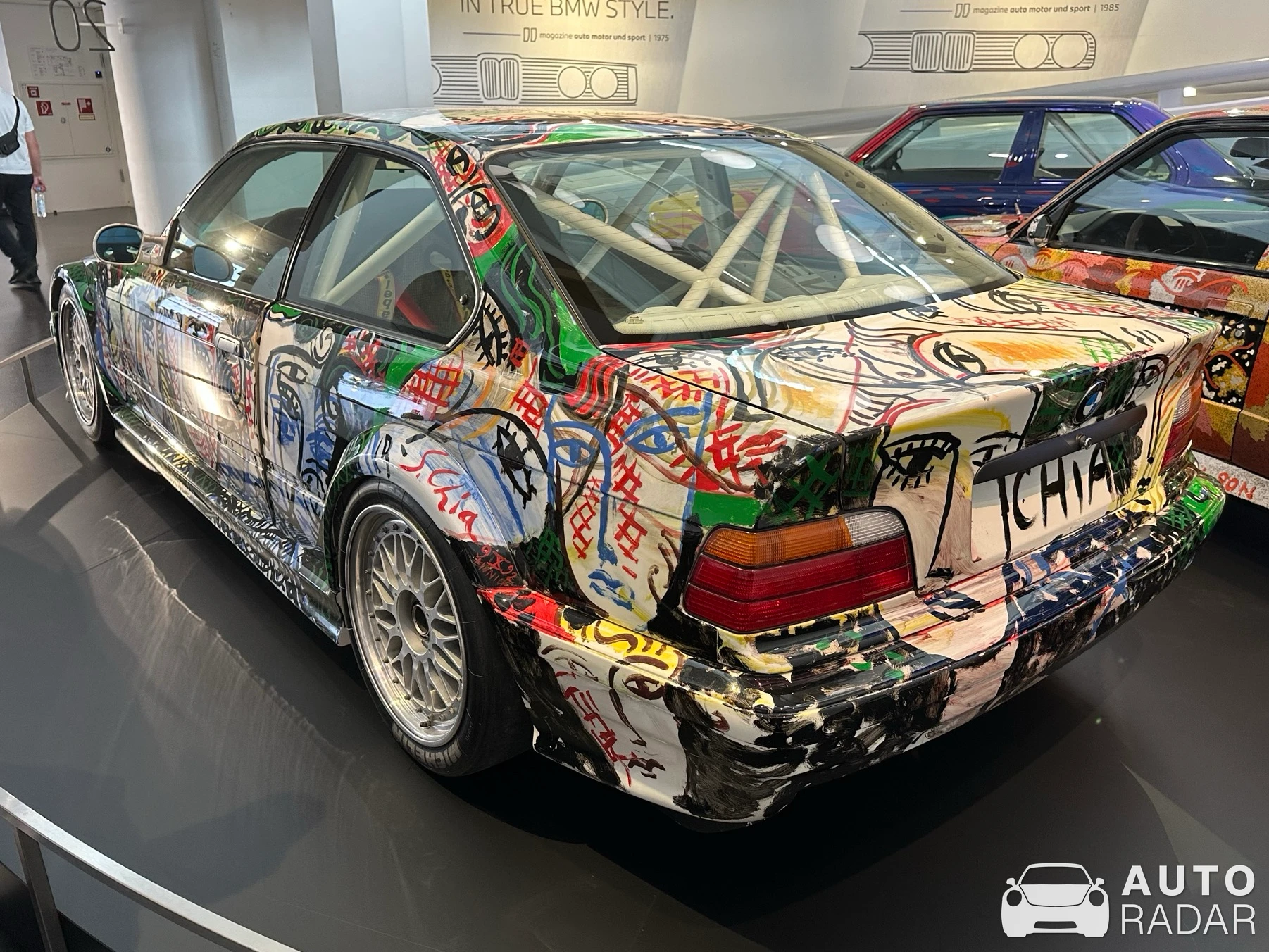 BMW M3 E36 DTM Art Car spotted in München