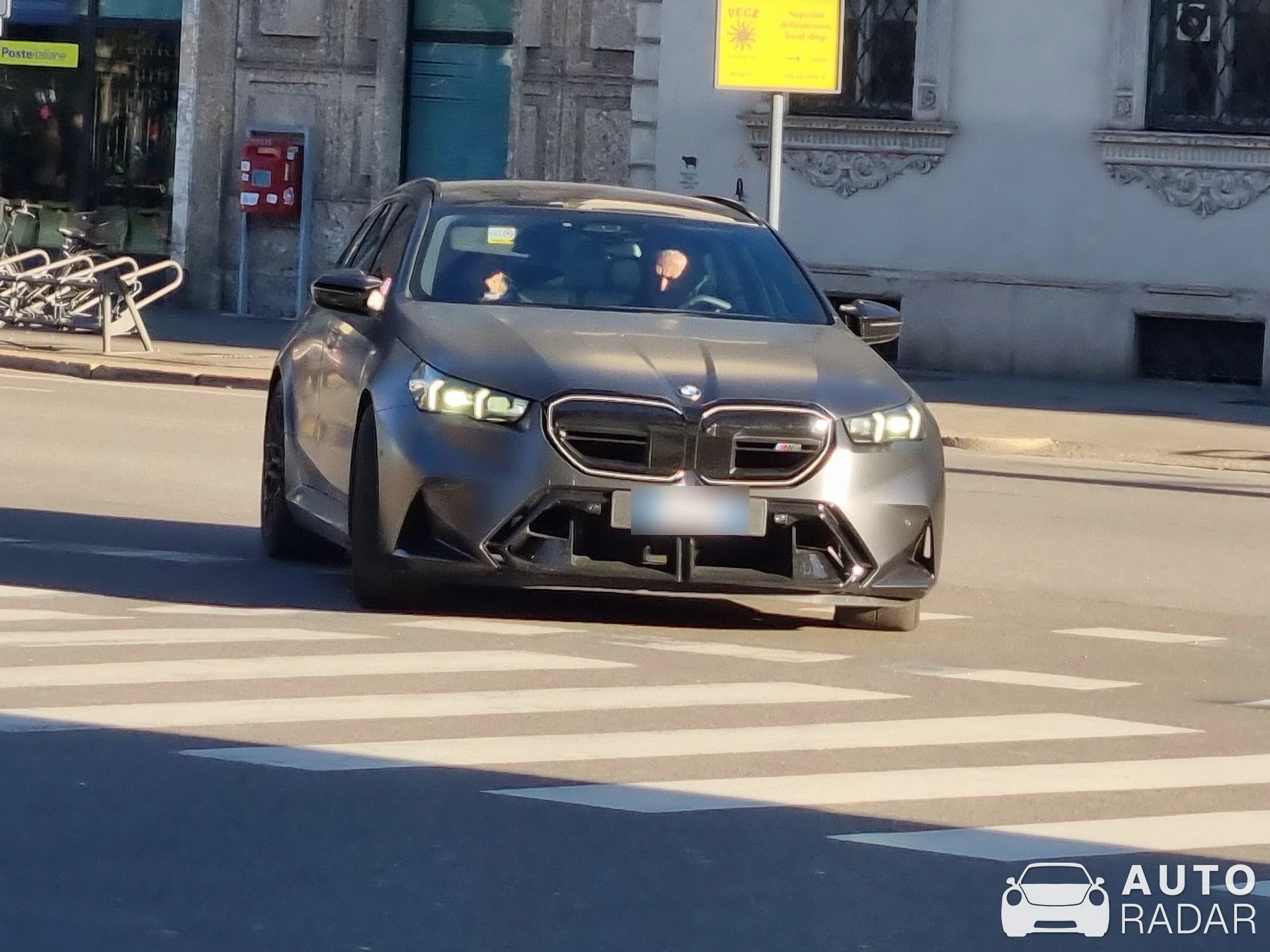 BMW M5 G99 Touring spotted in Milano, Italy