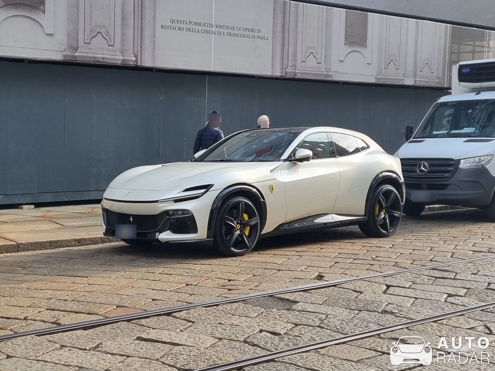 Ferrari Purosangue spotted in Milano, Italy
