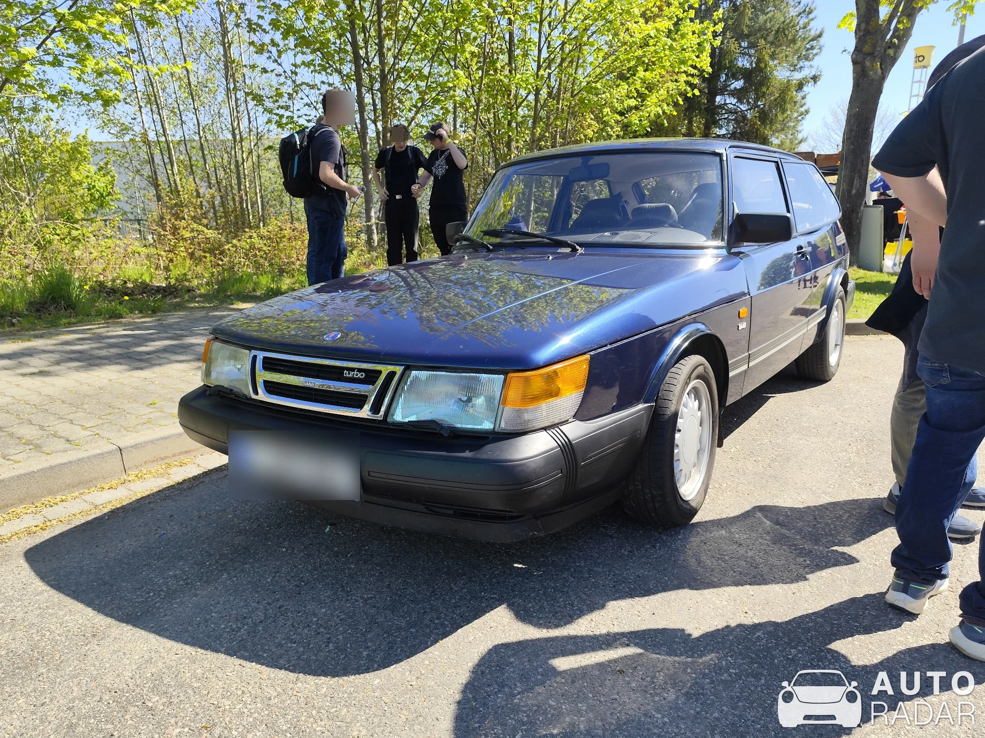 Saab 900 Turbo spotted in Hartmannsdorf