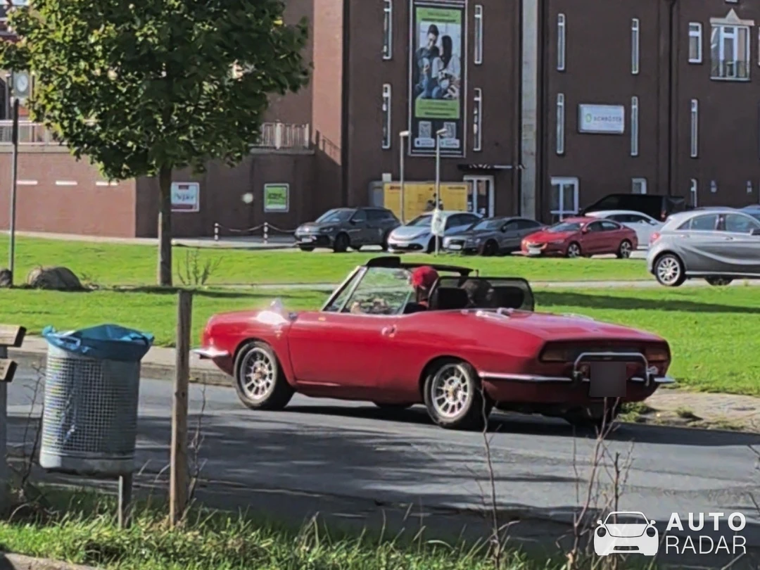 Fiat 850 Spider spotted in Haselünne, Germany