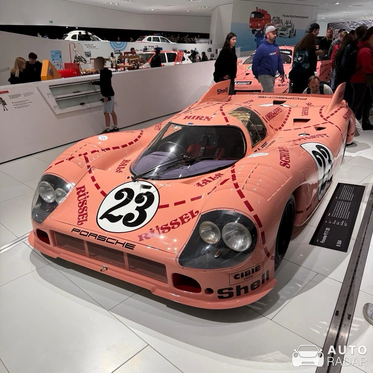 Porsche 917/20 spotted in Stuttgart