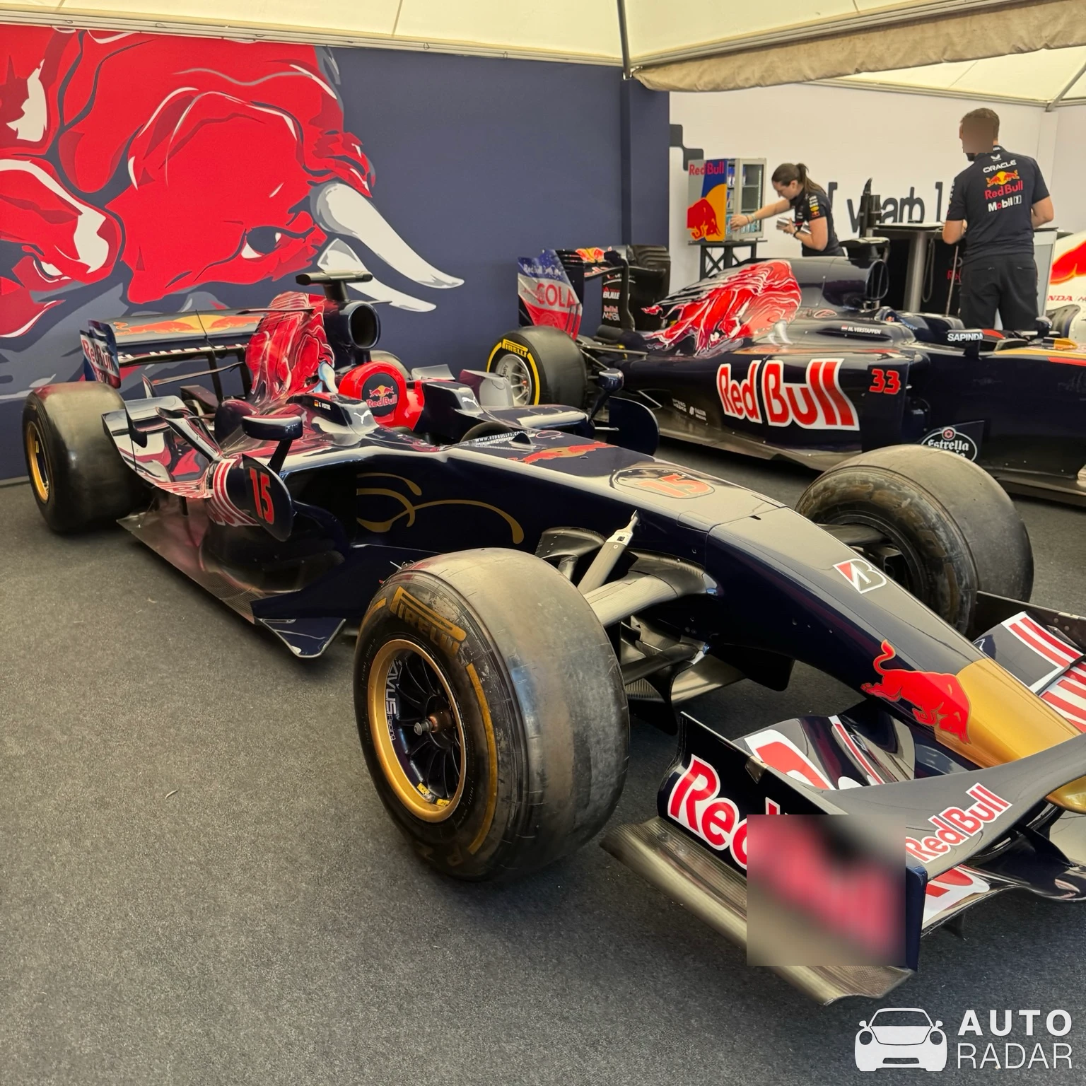 Red Bull Racing RB5 spotted in Chichester