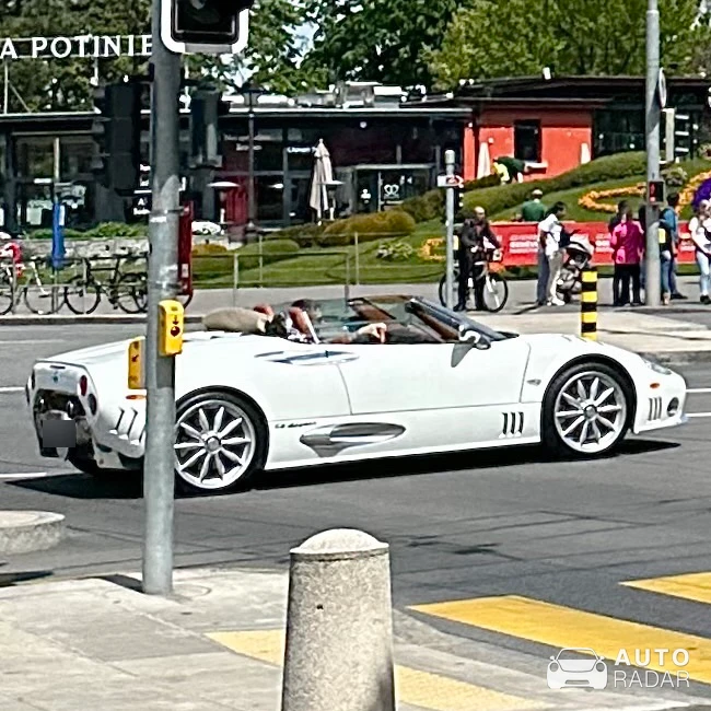 Spyker C8 Spyder spotted in Genève