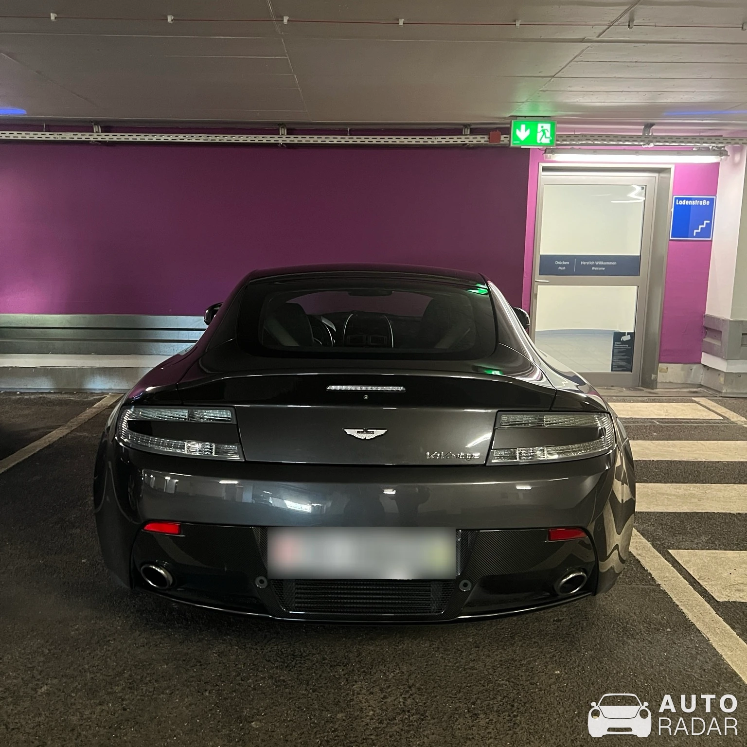Aston Martin V12 Vantage spotted in Kempten (Allgäu)