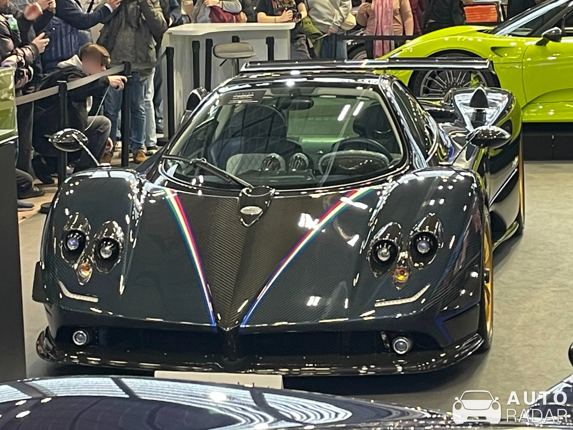 Pagani Zonda Tricolore spotted in Paris