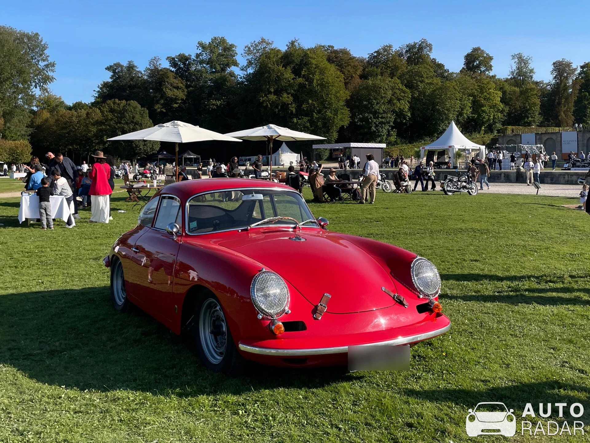 Porsche 356 spotted in Chantilly, France