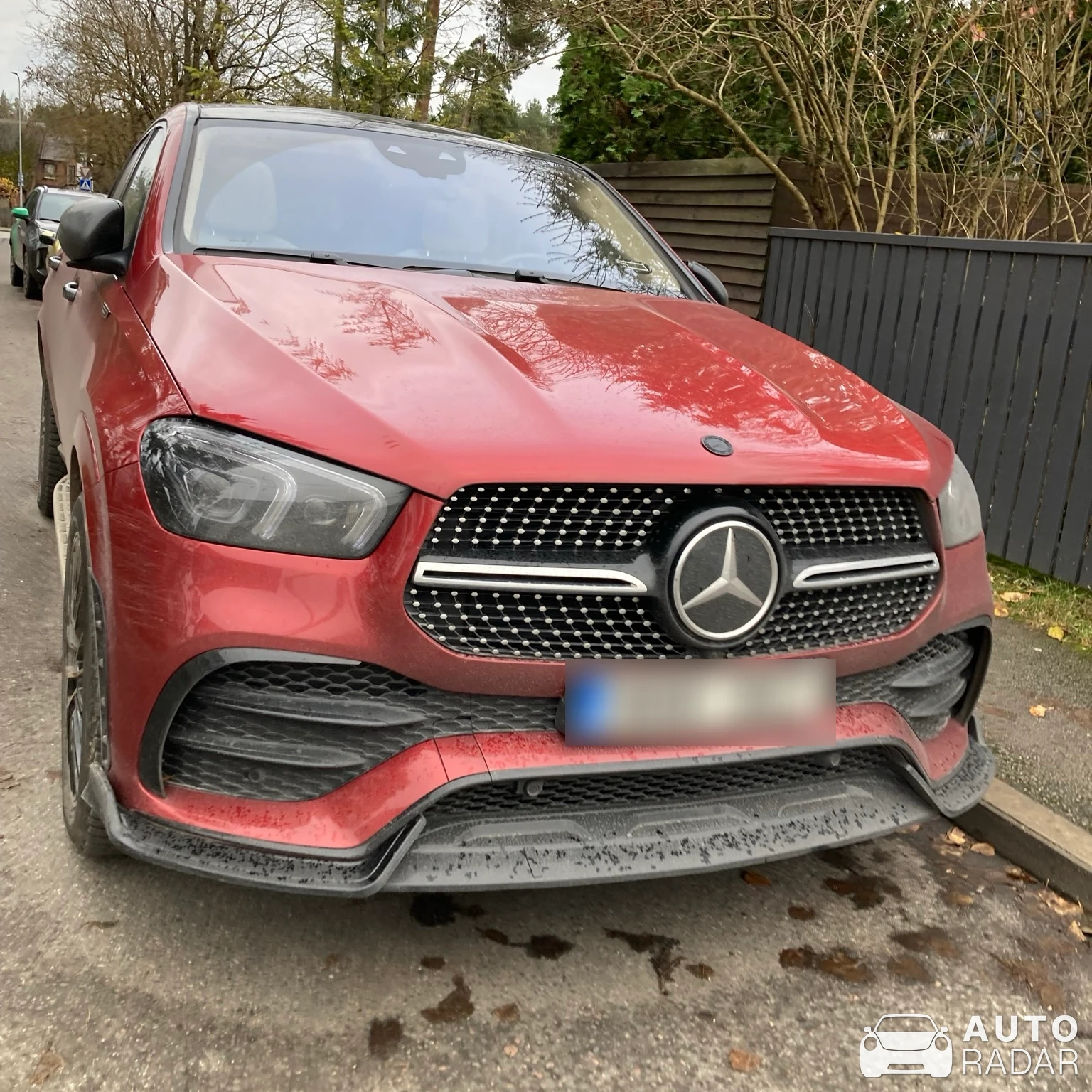 Mercedes-AMG GLE 63 spotted in Tallinn