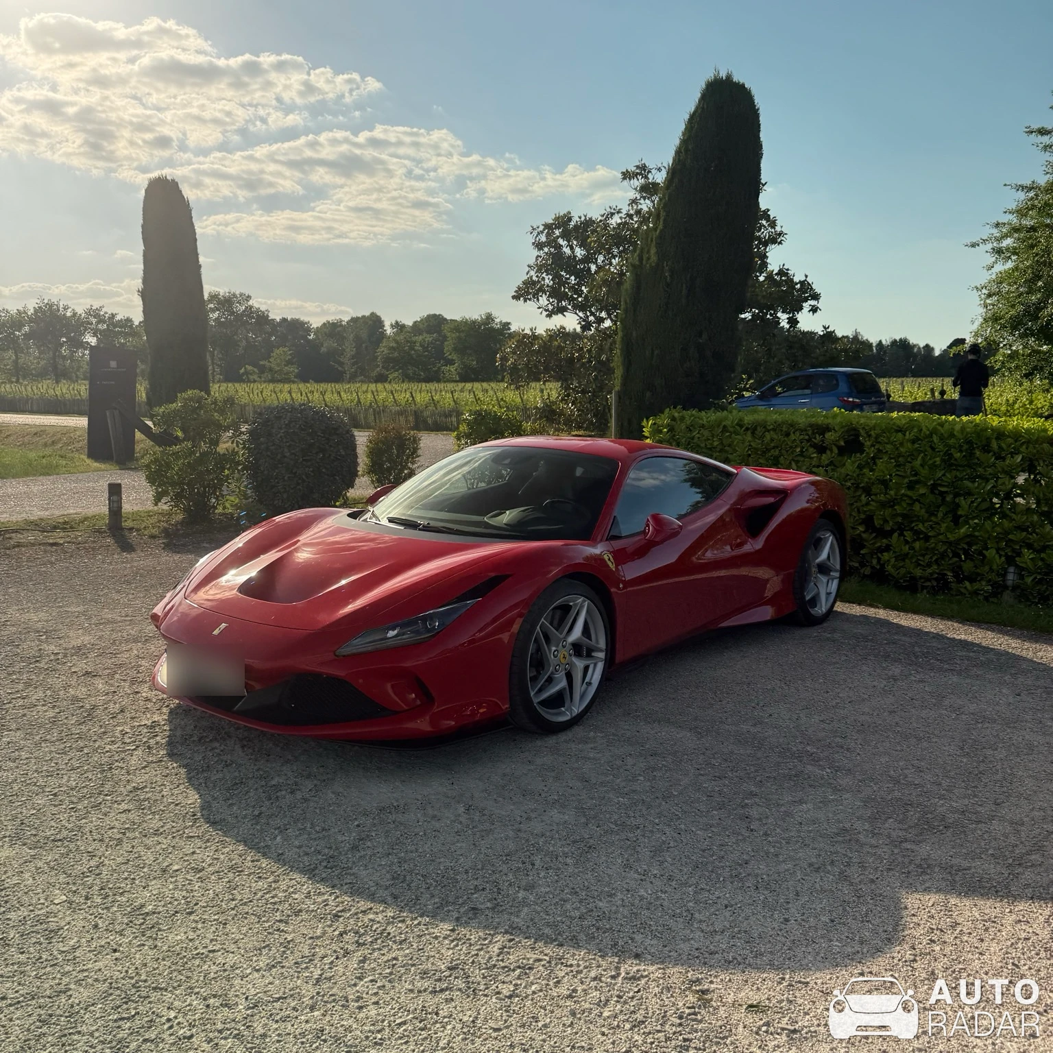 Ferrari F8 Tributo spotted in Martillac, France