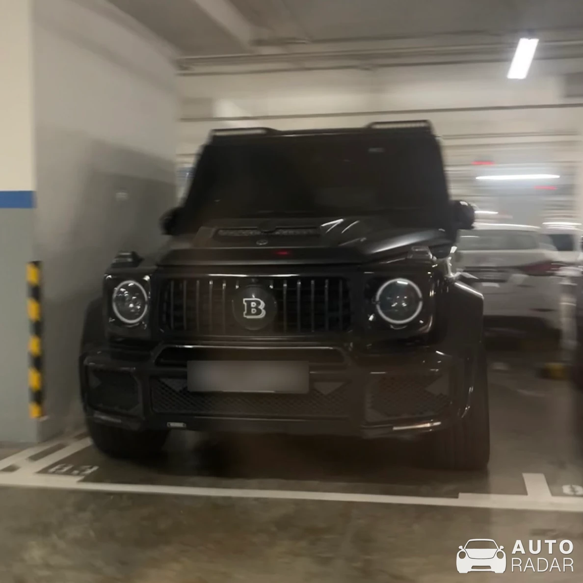 Mercedes-AMG Brabus G800 spotted in Singapore